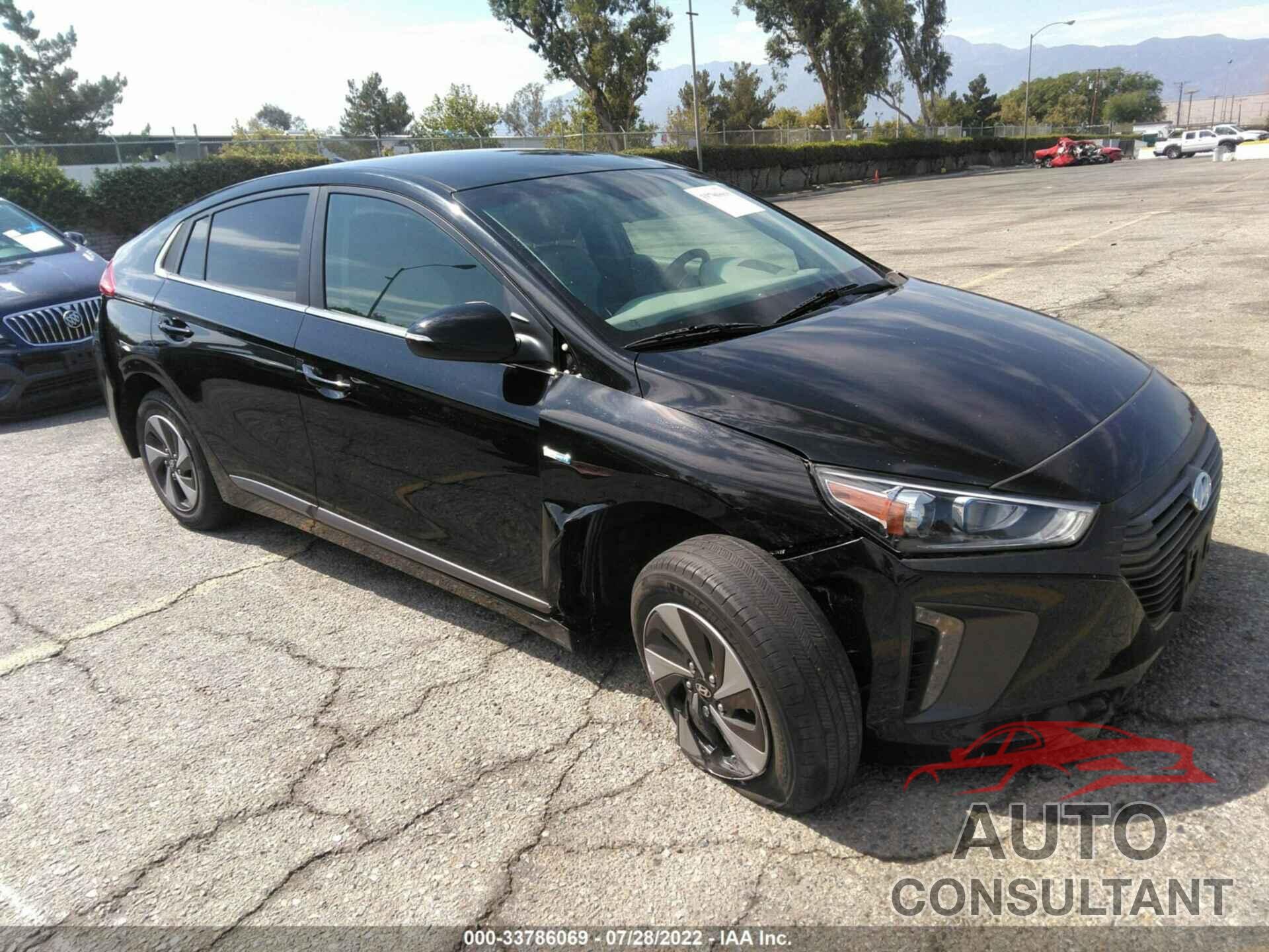 HYUNDAI IONIQ HYBRID 2018 - KMHC75LCXJU062748