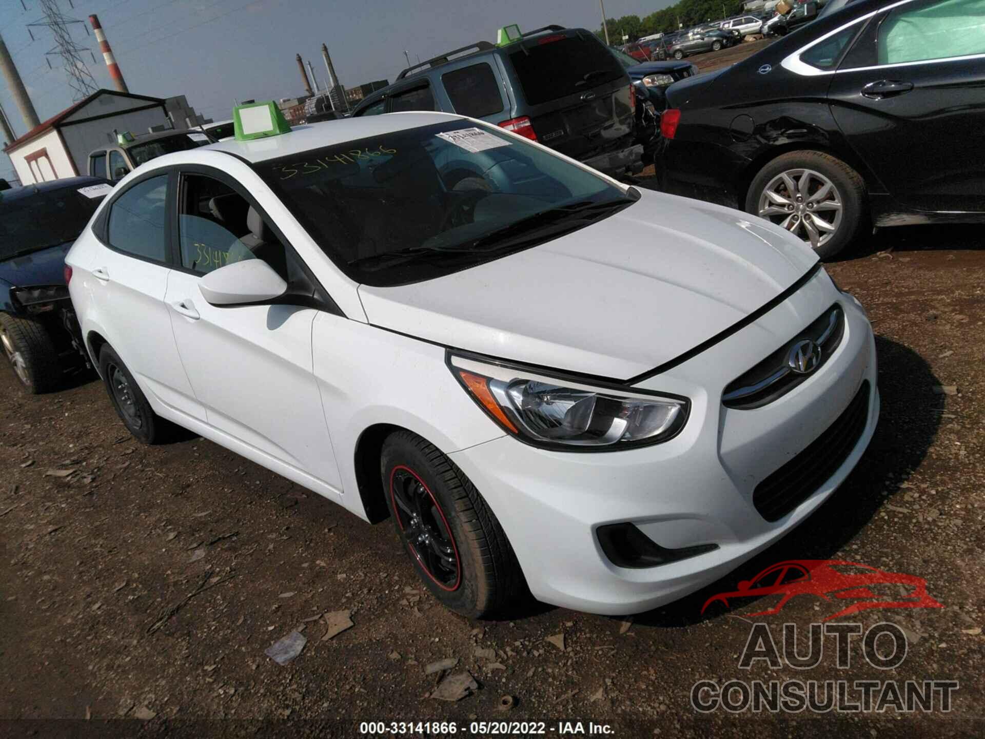 HYUNDAI ACCENT 2017 - KMHCT4AE7HU308921