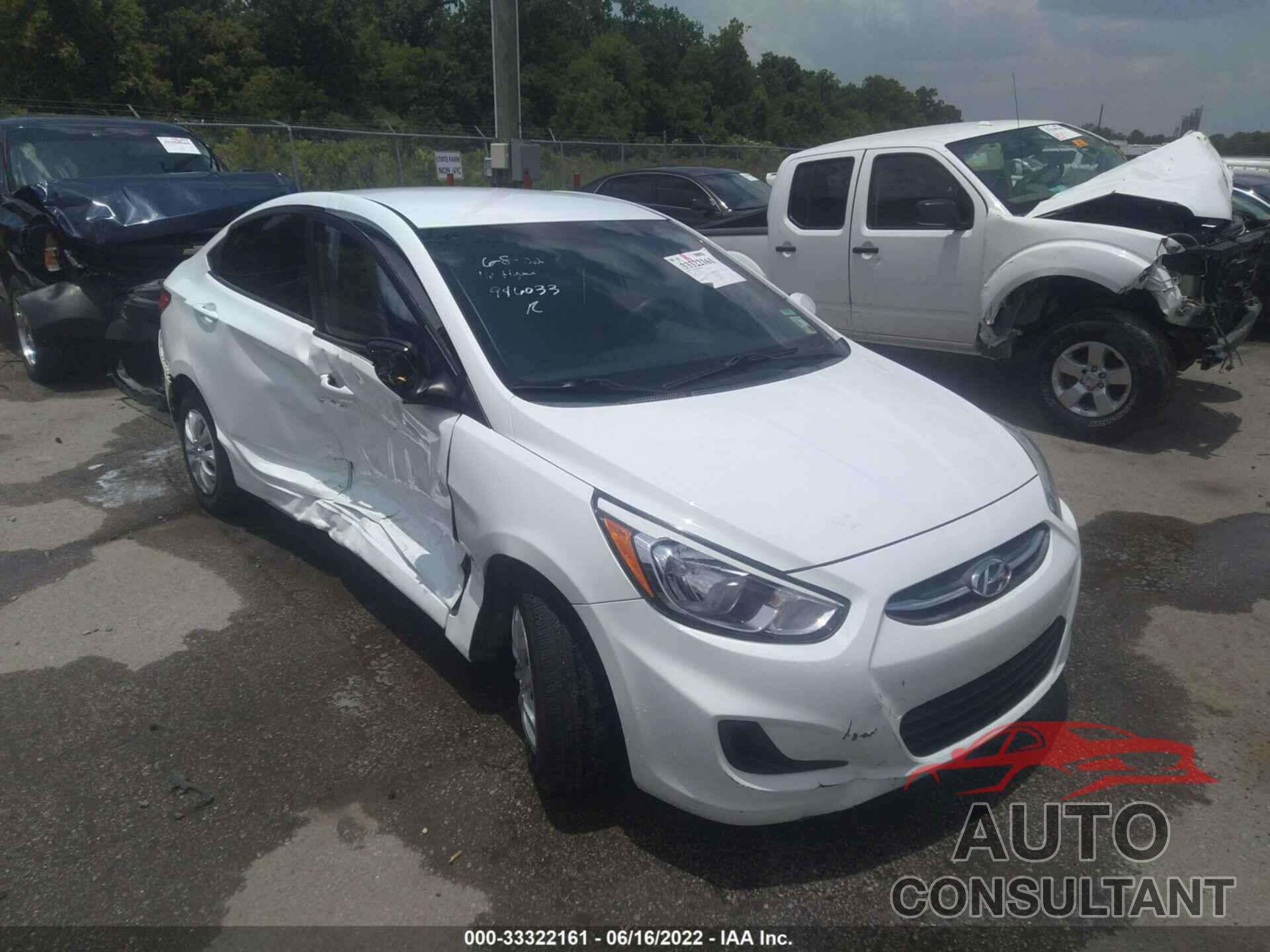 HYUNDAI ACCENT 2016 - KMHCT4AE3GU946033