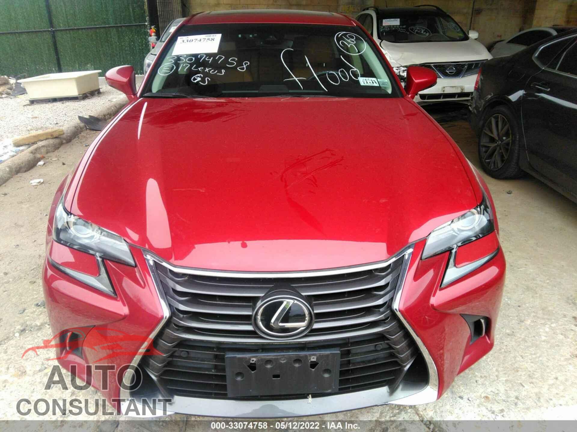 LEXUS GS 2017 - JTHBZ1BL6HA010337