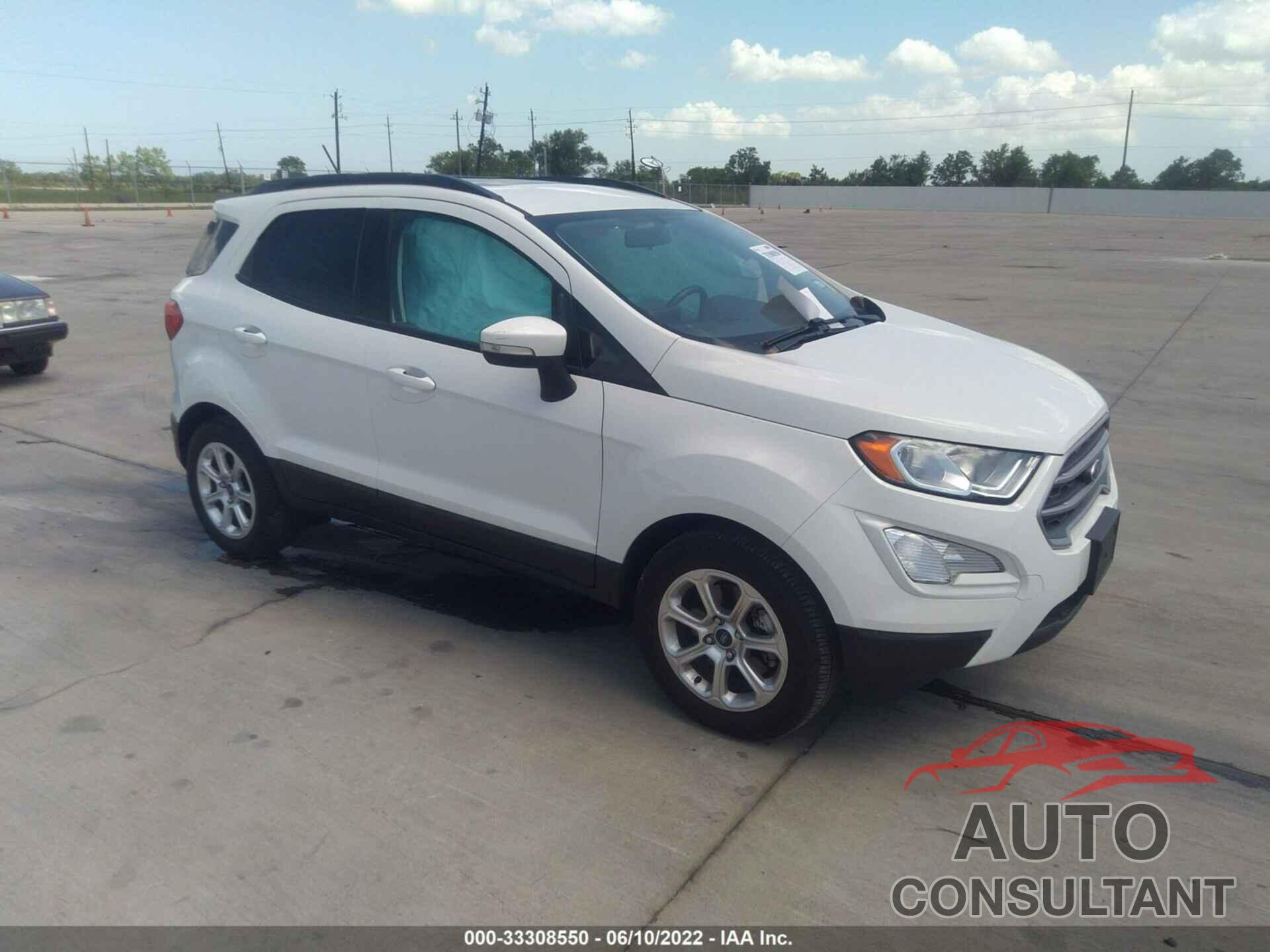 FORD ECOSPORT 2018 - MAJ3P1TE6JC184551