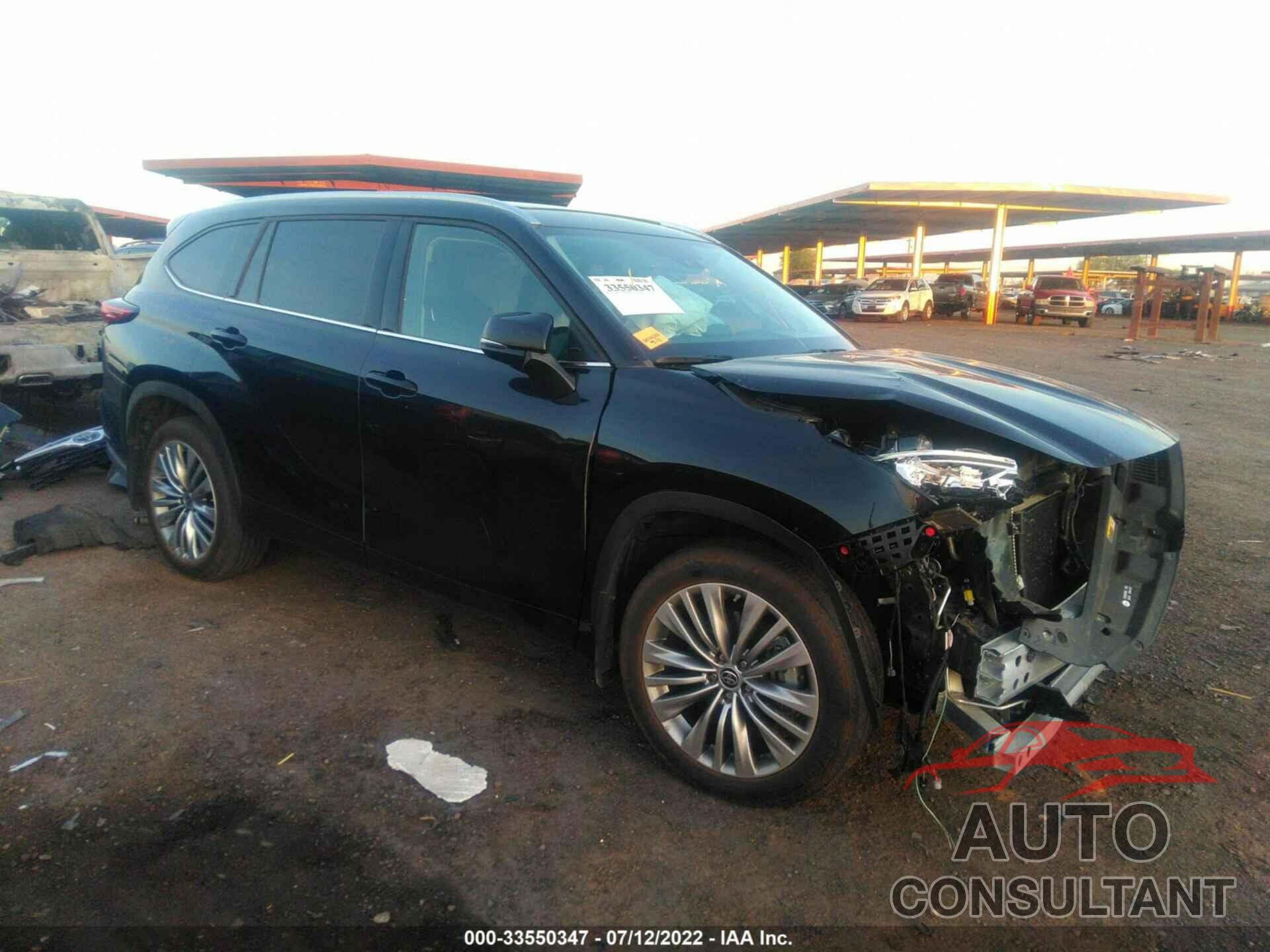 TOYOTA HIGHLANDER 2021 - 5TDFZRBH5MS095617