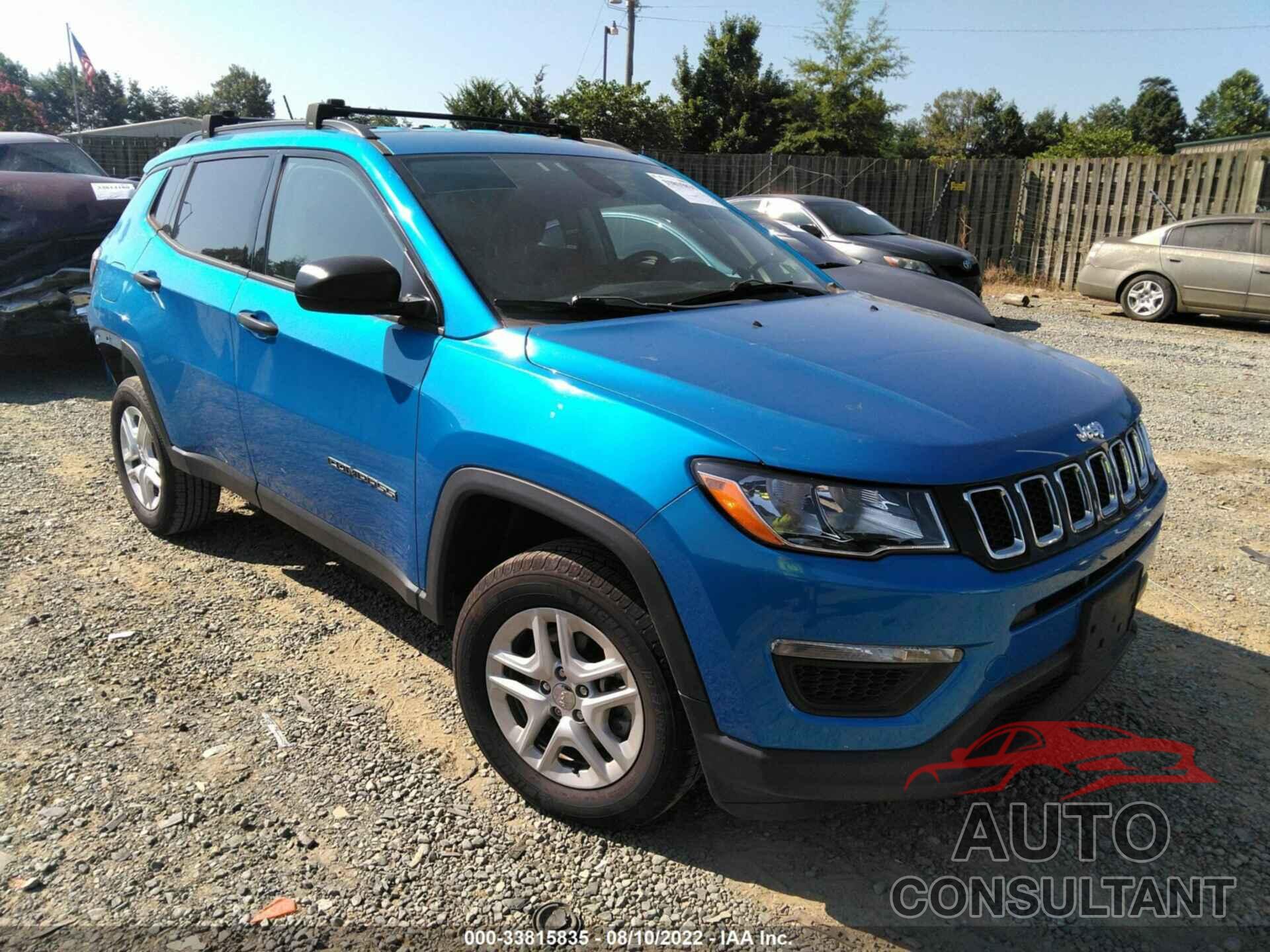 JEEP COMPASS 2017 - 3C4NJDAB9HT642502