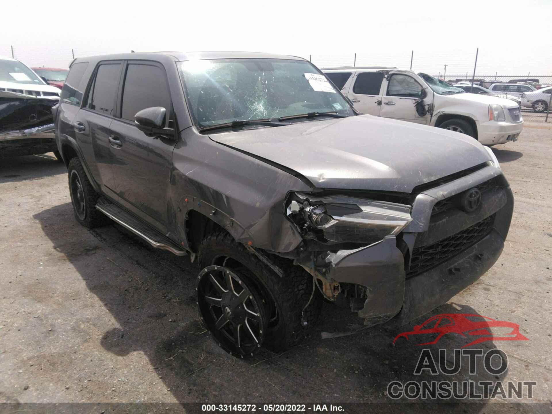 TOYOTA 4RUNNER 2016 - JTEZU5JR2G5115391