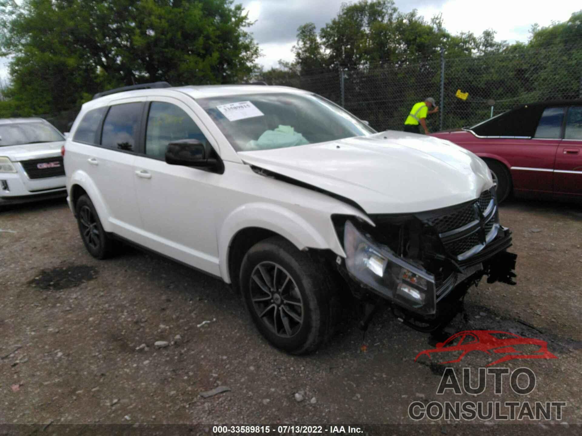 DODGE JOURNEY 2018 - 3C4PDCBG0JT522825