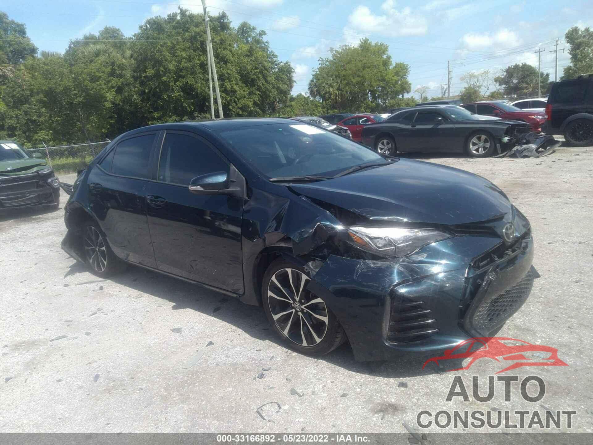 TOYOTA COROLLA 2017 - 5YFBURHE9HP721792