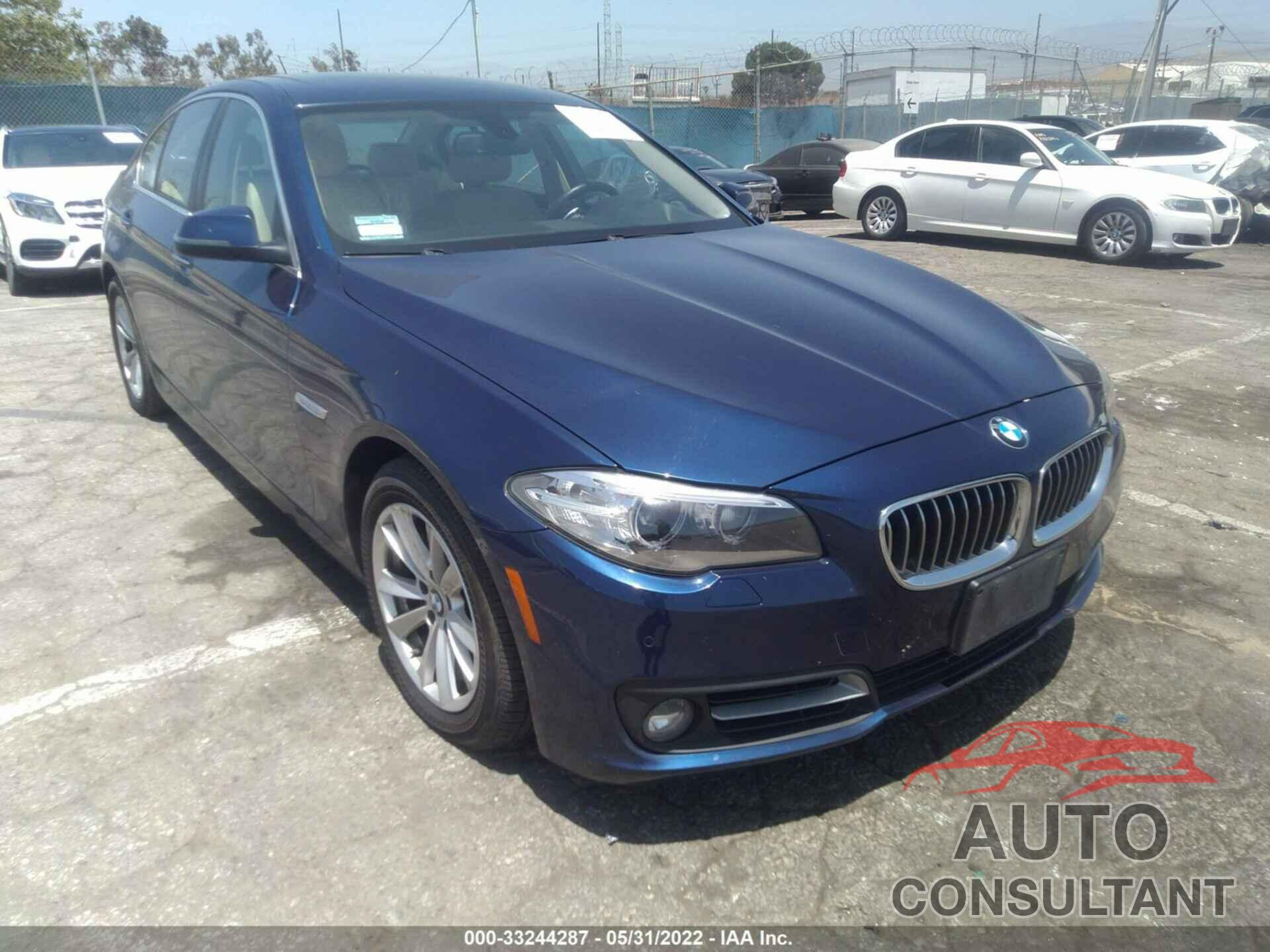 BMW 5 SERIES 2016 - WBA5A5C57GG350943