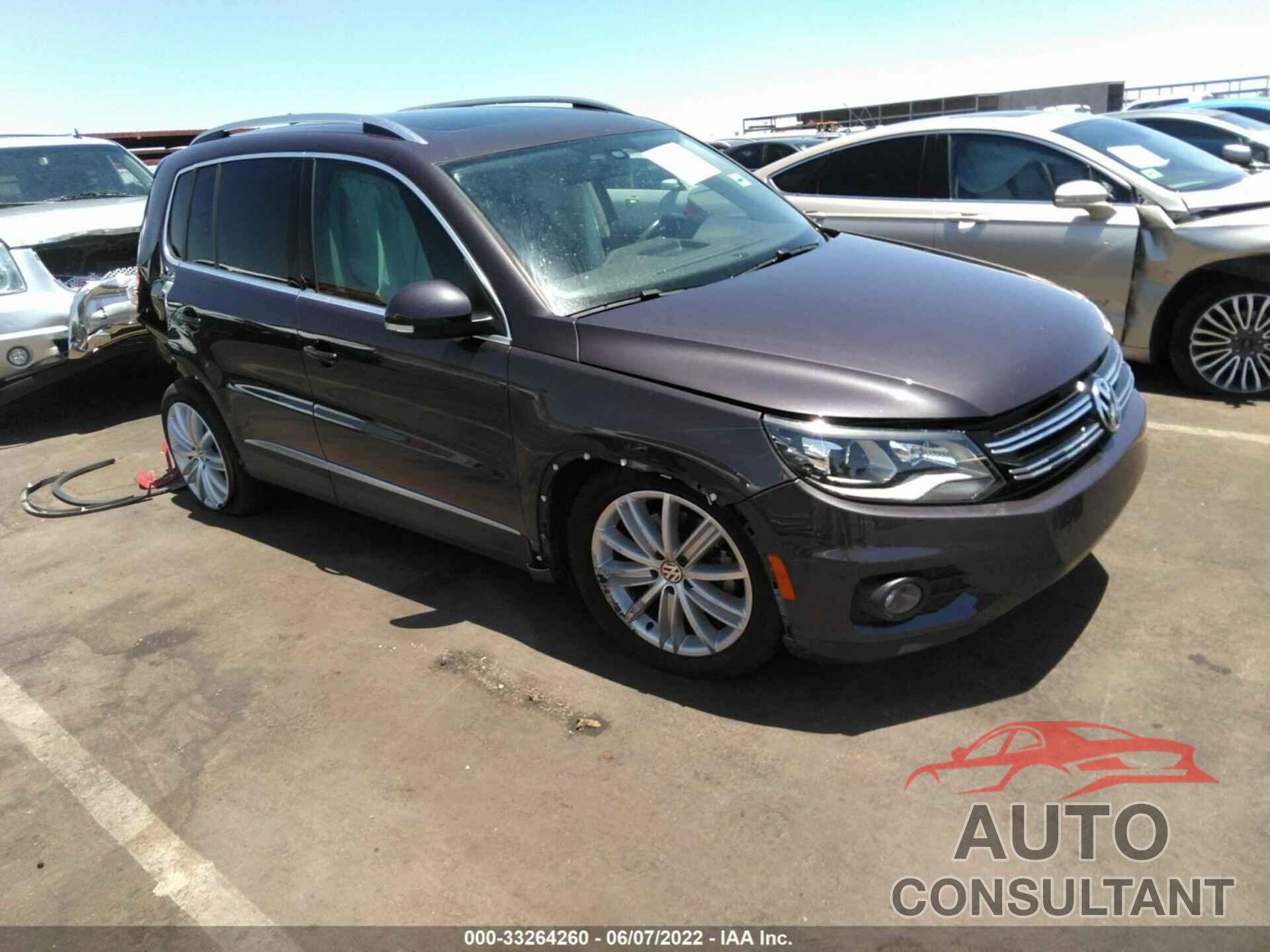 VOLKSWAGEN TIGUAN 2016 - WVGAV7AX8GW595743