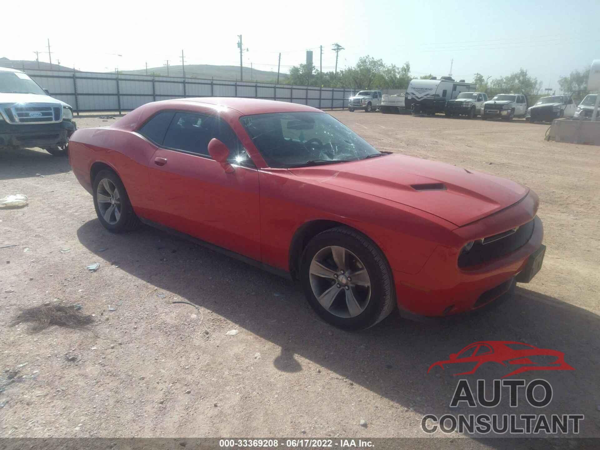 DODGE CHALLENGER 2016 - 2C3CDZAG9GH299502