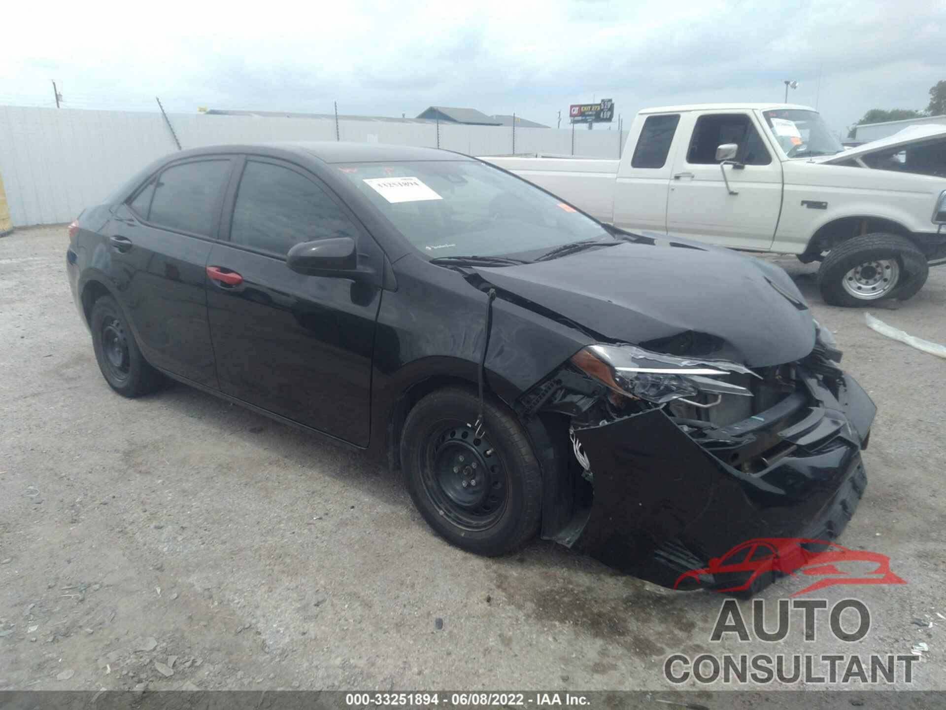 TOYOTA COROLLA 2019 - 5YFBURHE2KP887420