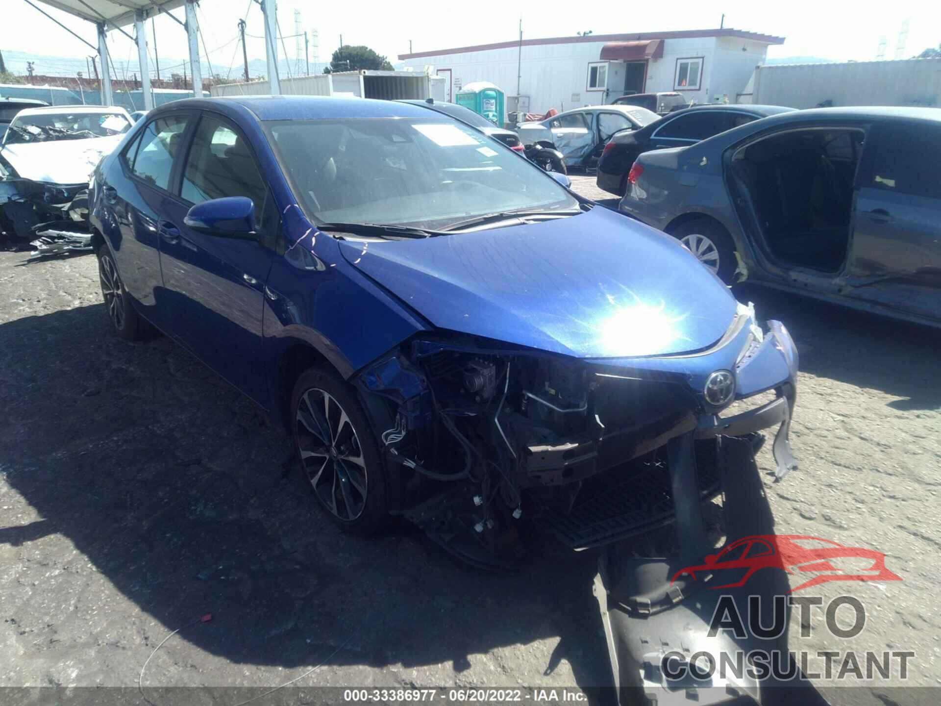 TOYOTA COROLLA 2019 - 5YFBURHE4KP892070