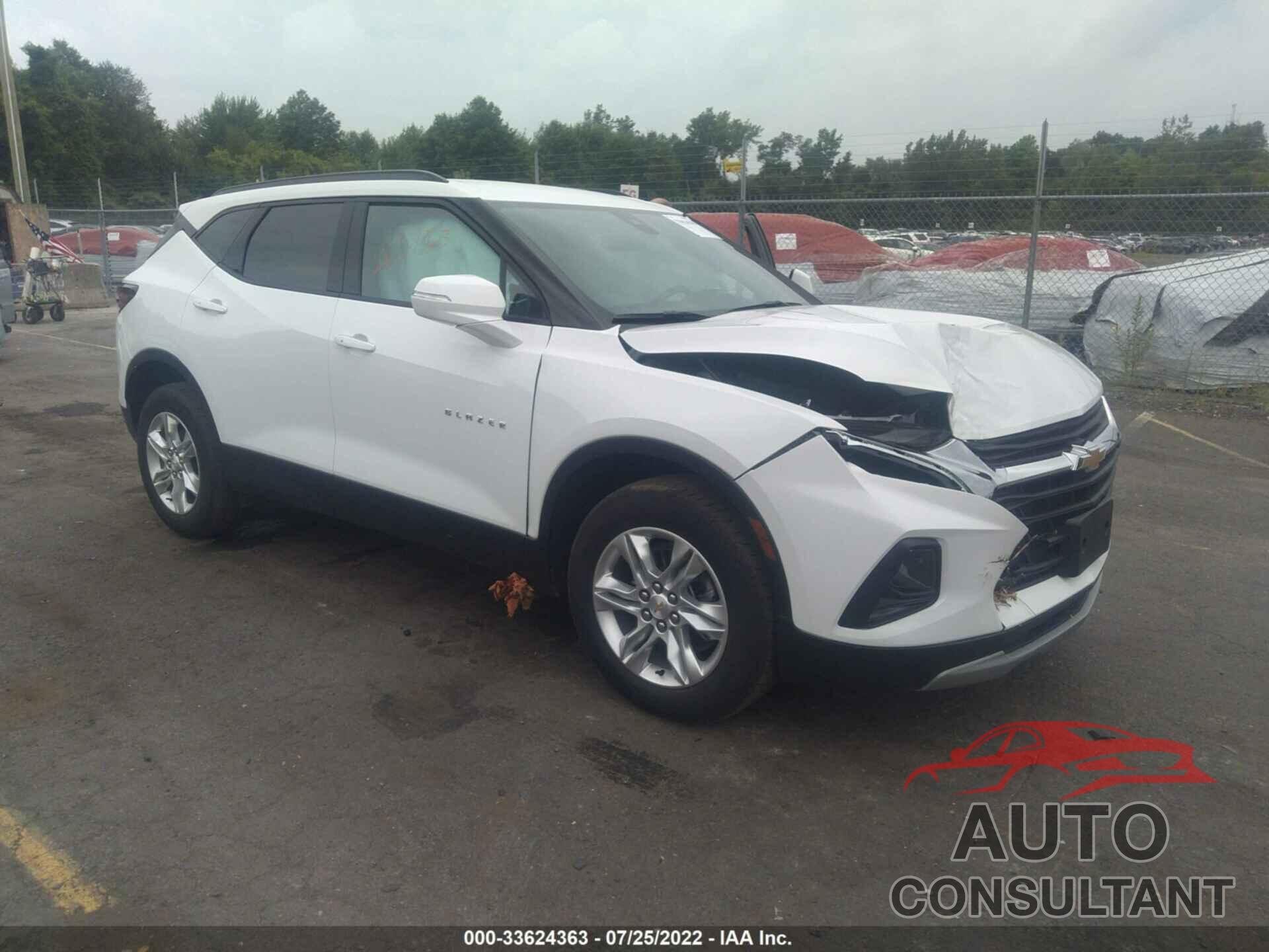 CHEVROLET BLAZER 2022 - 3GNKBHR49NS124928