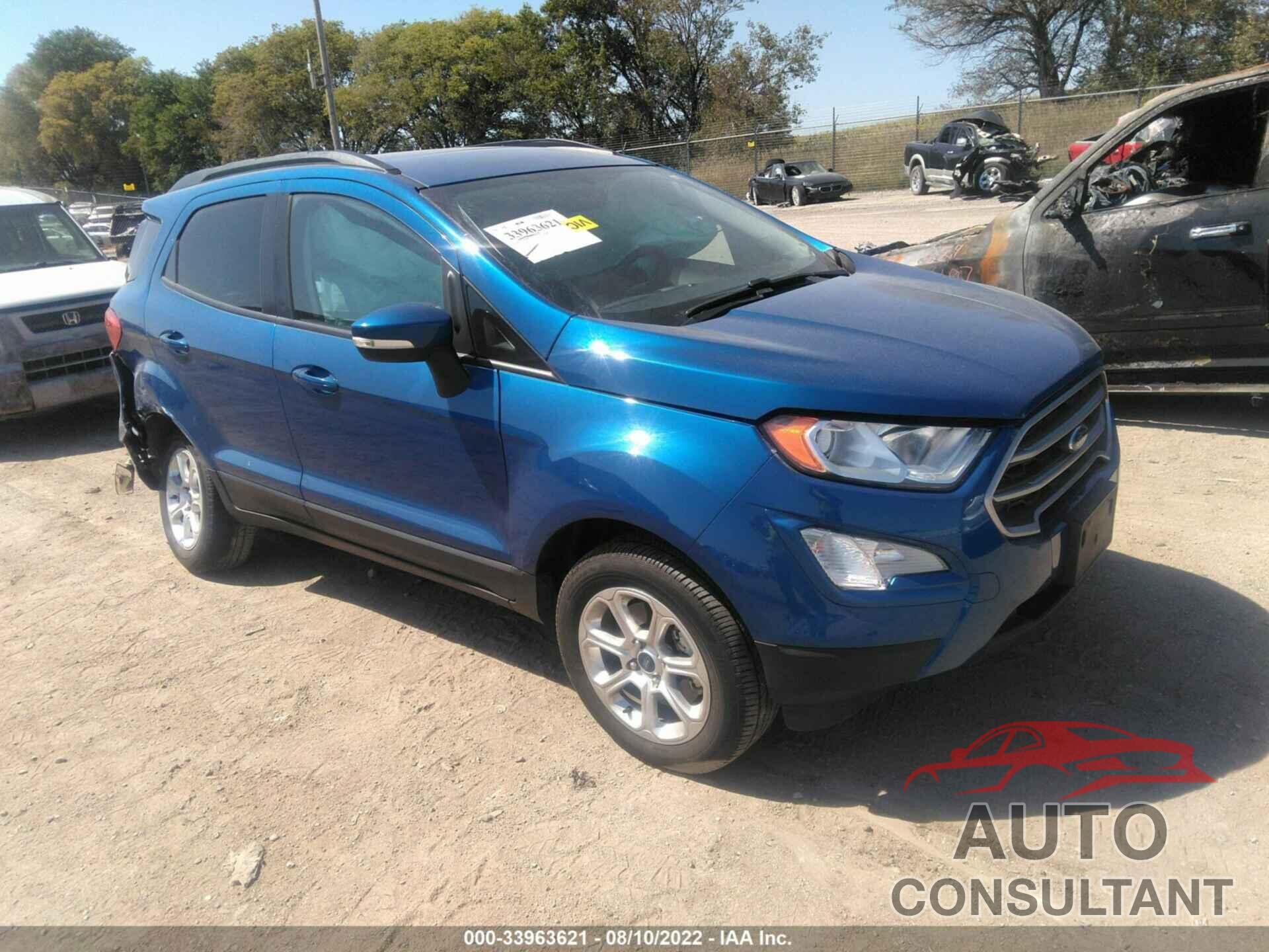 FORD ECOSPORT 2020 - MAJ6S3GL6LC333253