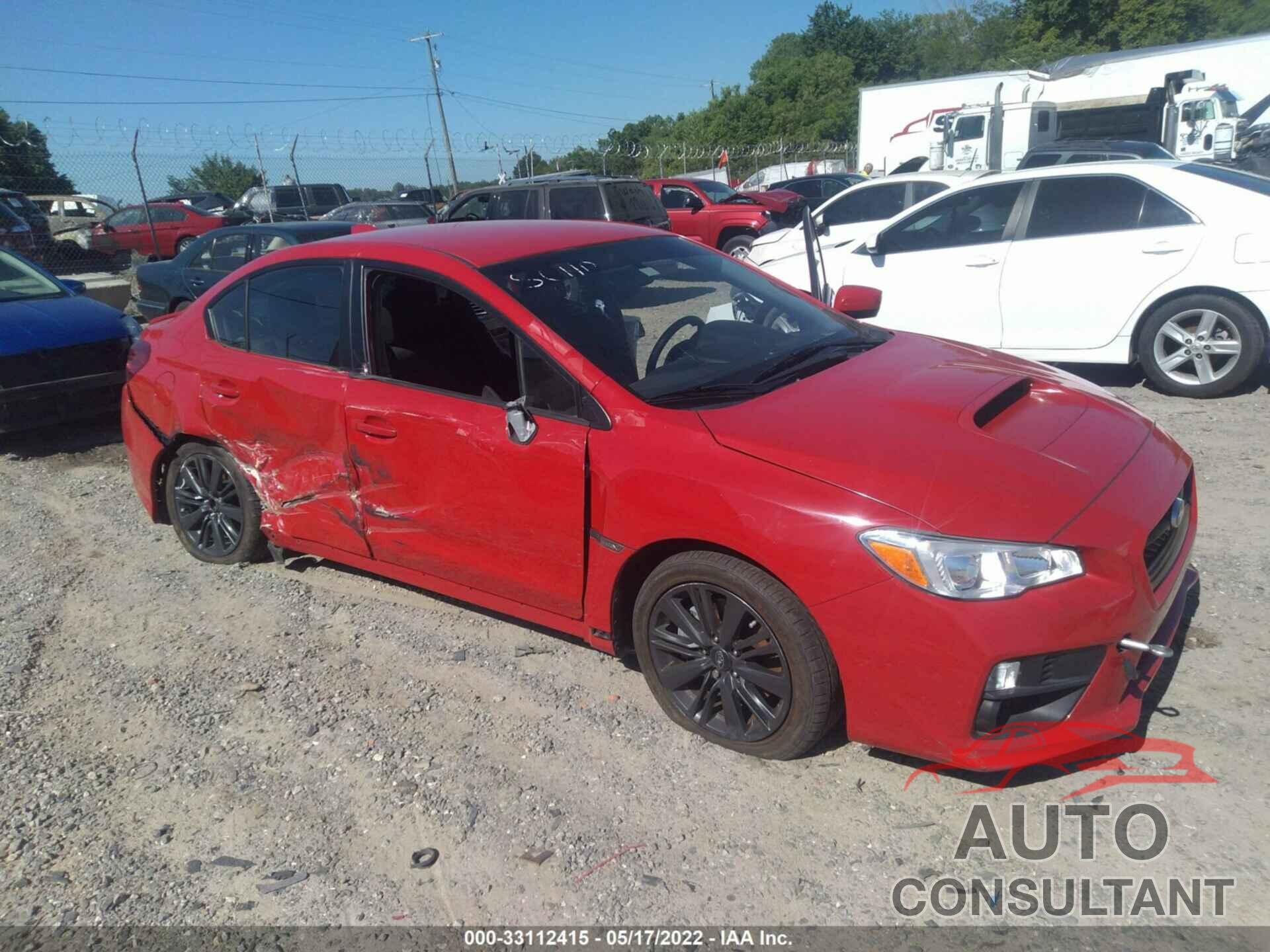 SUBARU WRX 2017 - JF1VA1B69H9809164