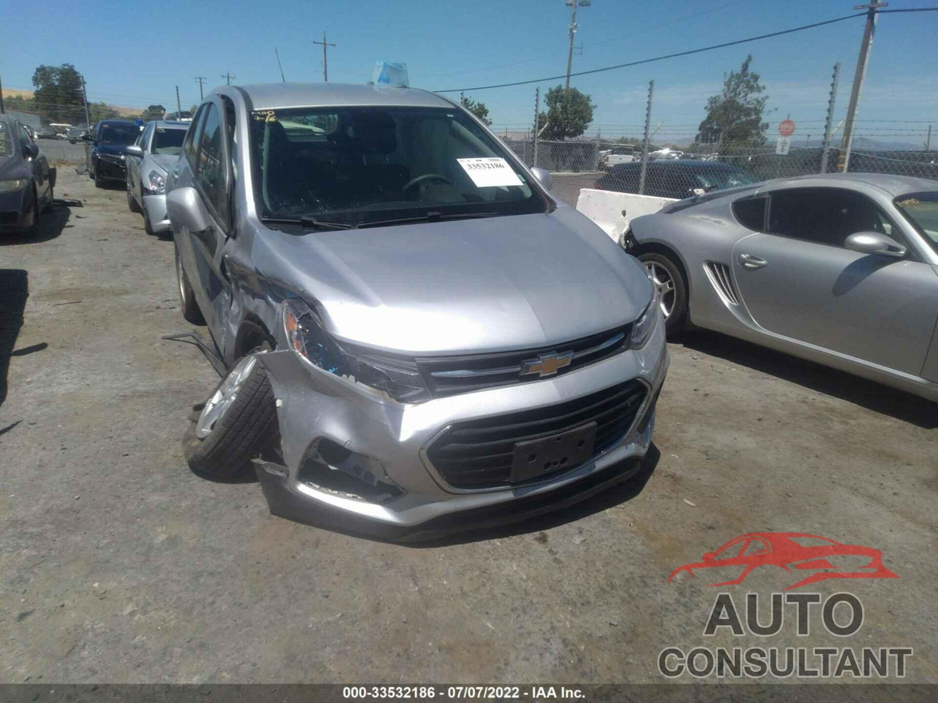 CHEVROLET TRAX 2018 - KL7CJNSB5JB646448