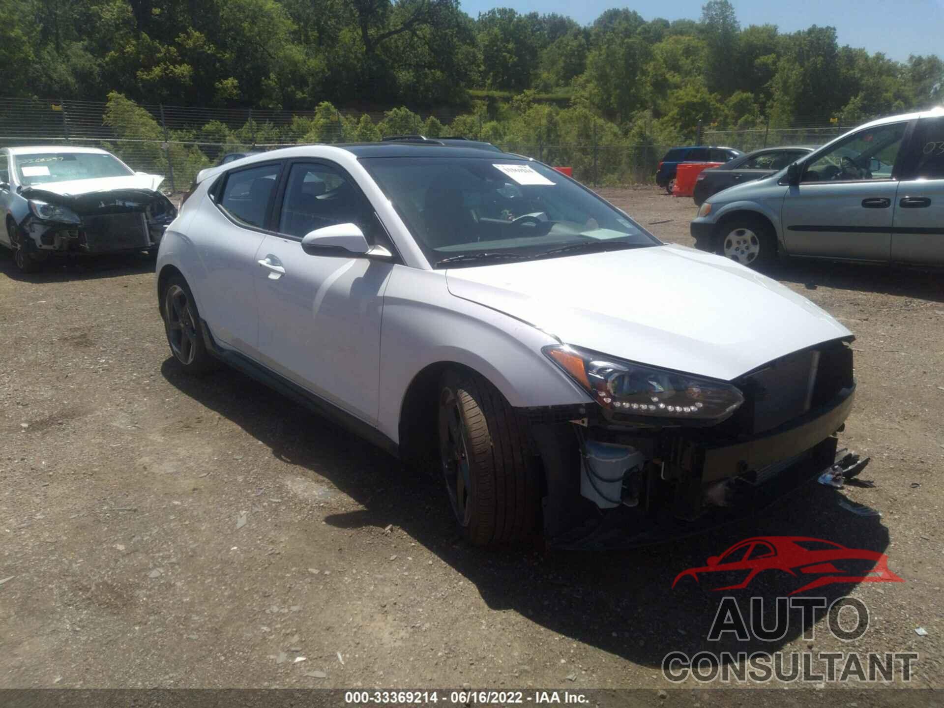 HYUNDAI VELOSTER 2020 - KMHTH6ABXLU027384