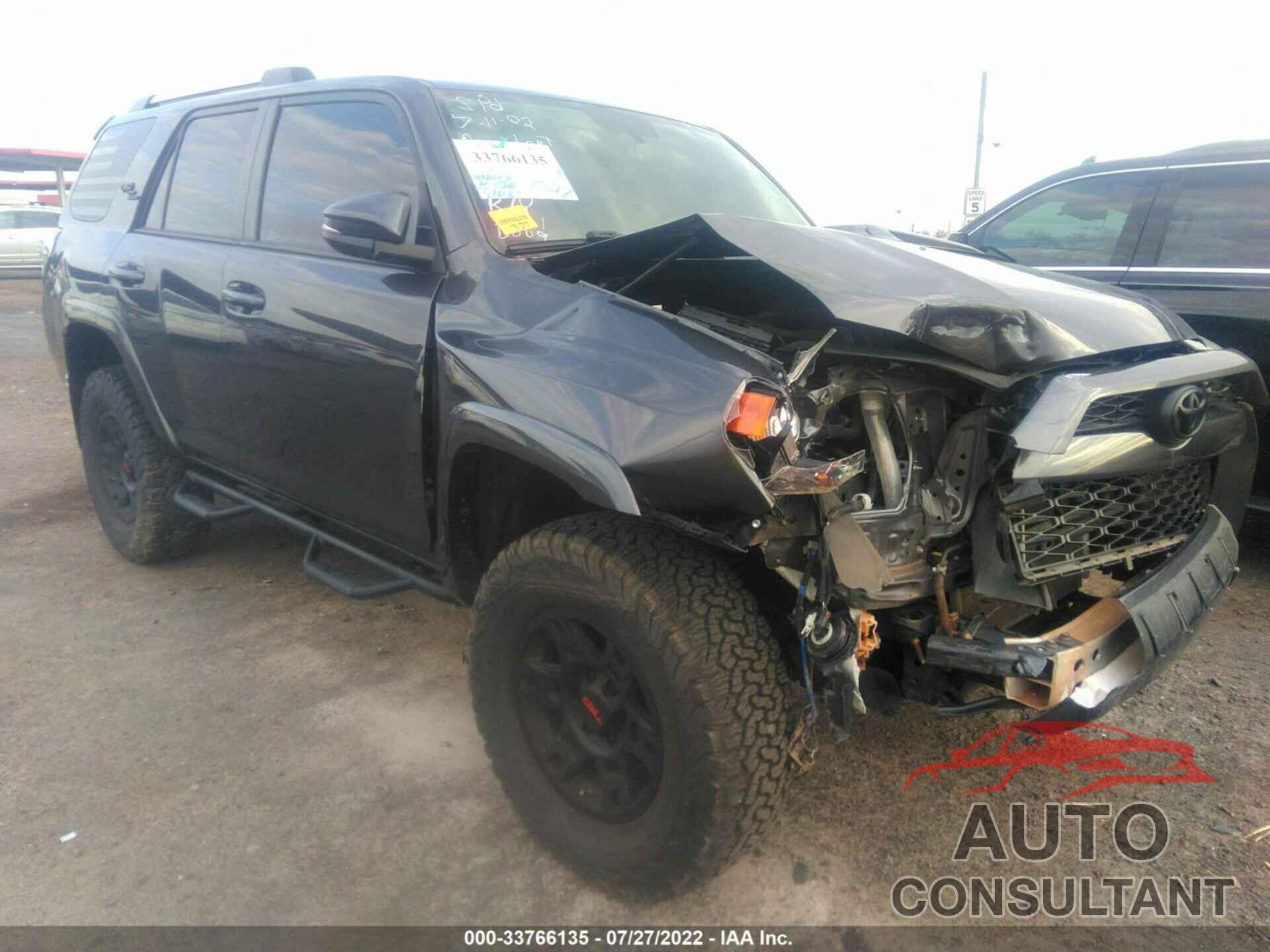 TOYOTA 4RUNNER 2018 - JTEBU5JR3J5580738