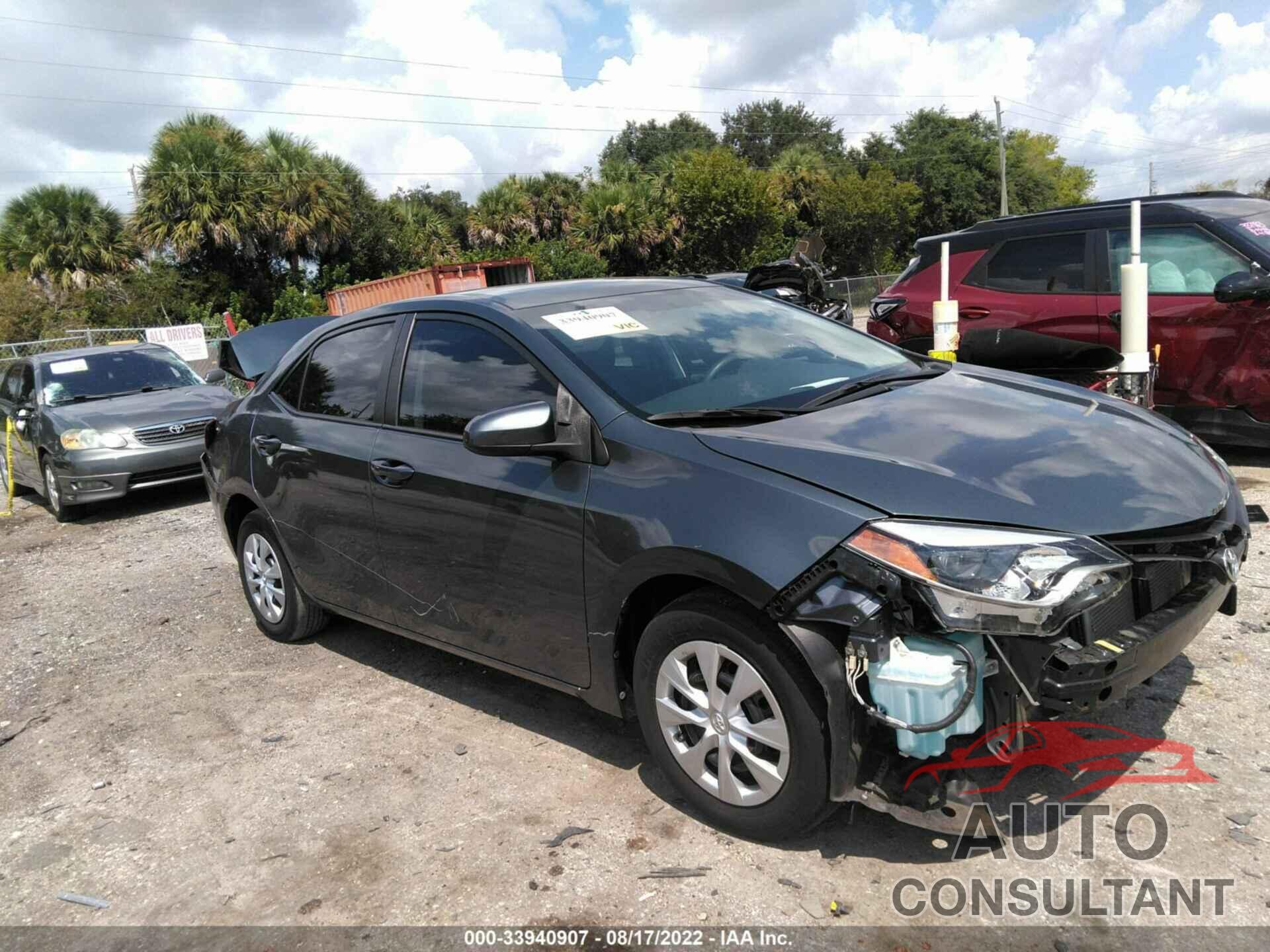 TOYOTA COROLLA 2016 - 5YFBURHE4GP509834