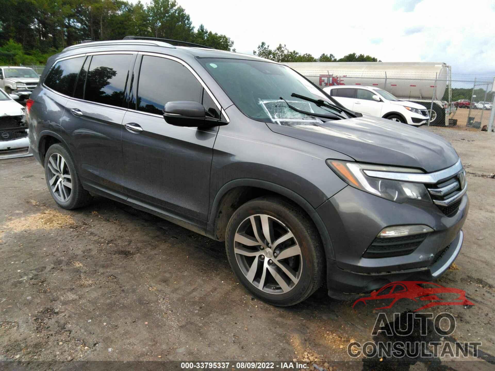 HONDA PILOT 2016 - 5FNYF6H03GB024118