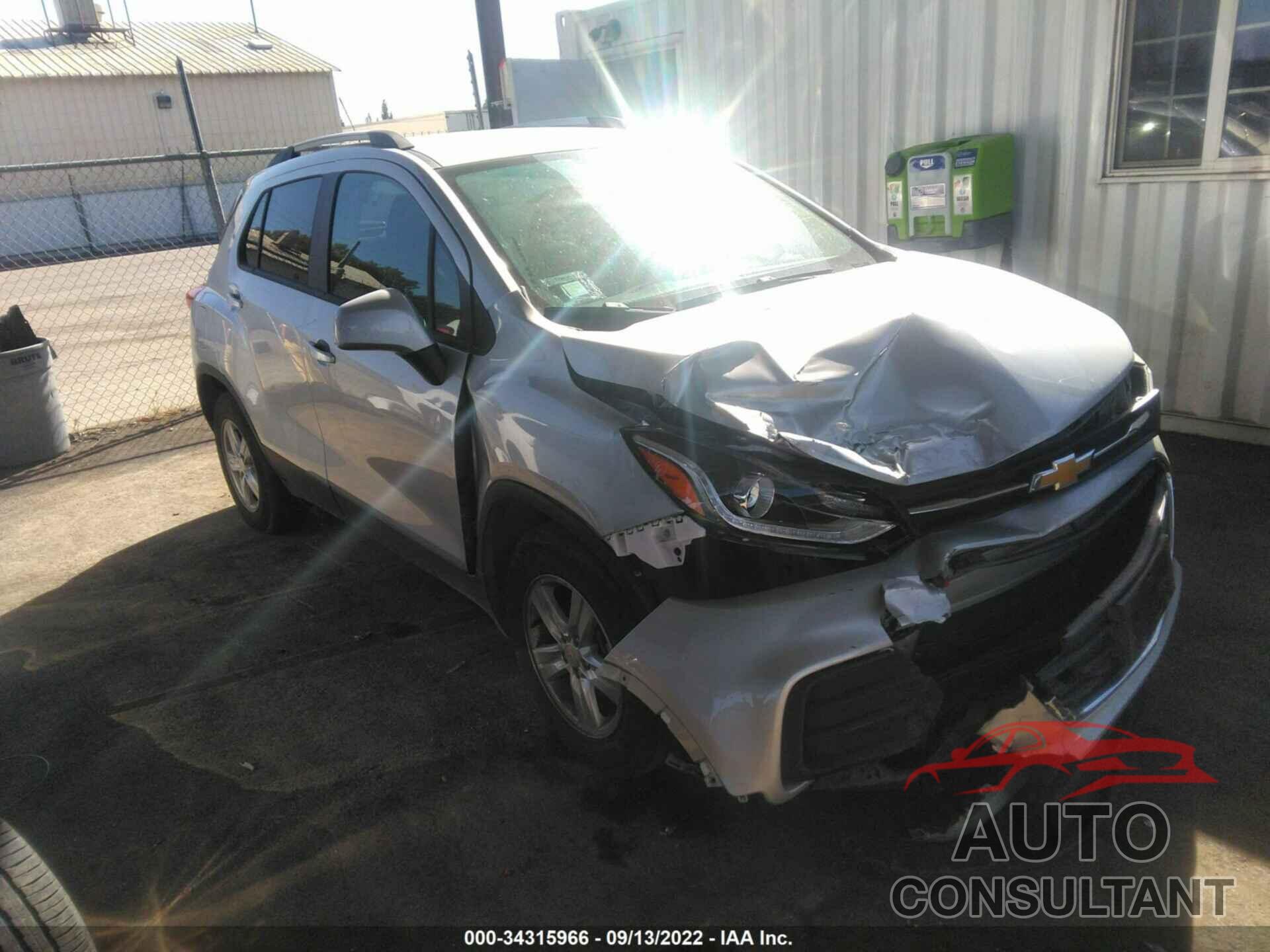 CHEVROLET TRAX 2021 - KL7CJLSB1MB339125