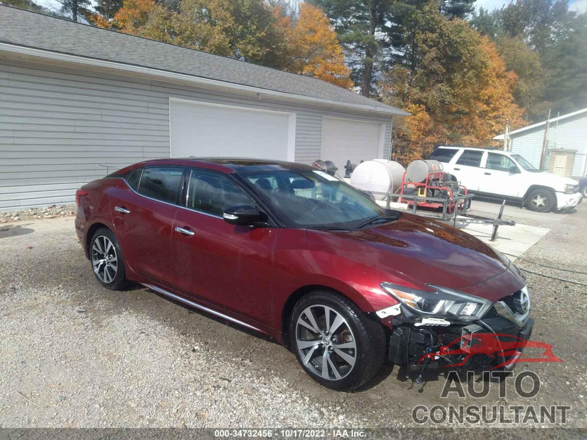 NISSAN MAXIMA 2016 - 1N4AA6AP2GC906956