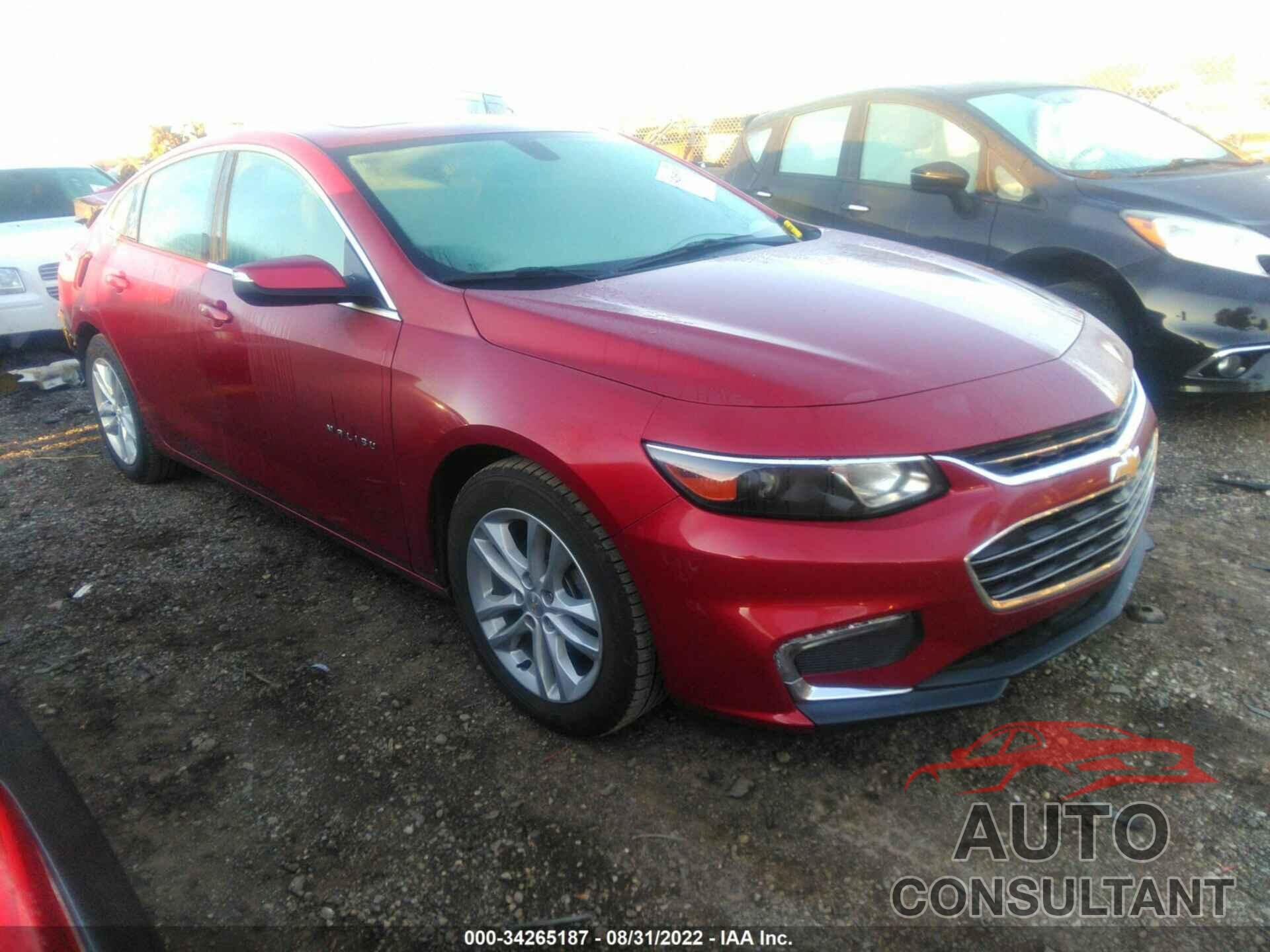 CHEVROLET MALIBU 2016 - 1G1ZE5STXGF322612