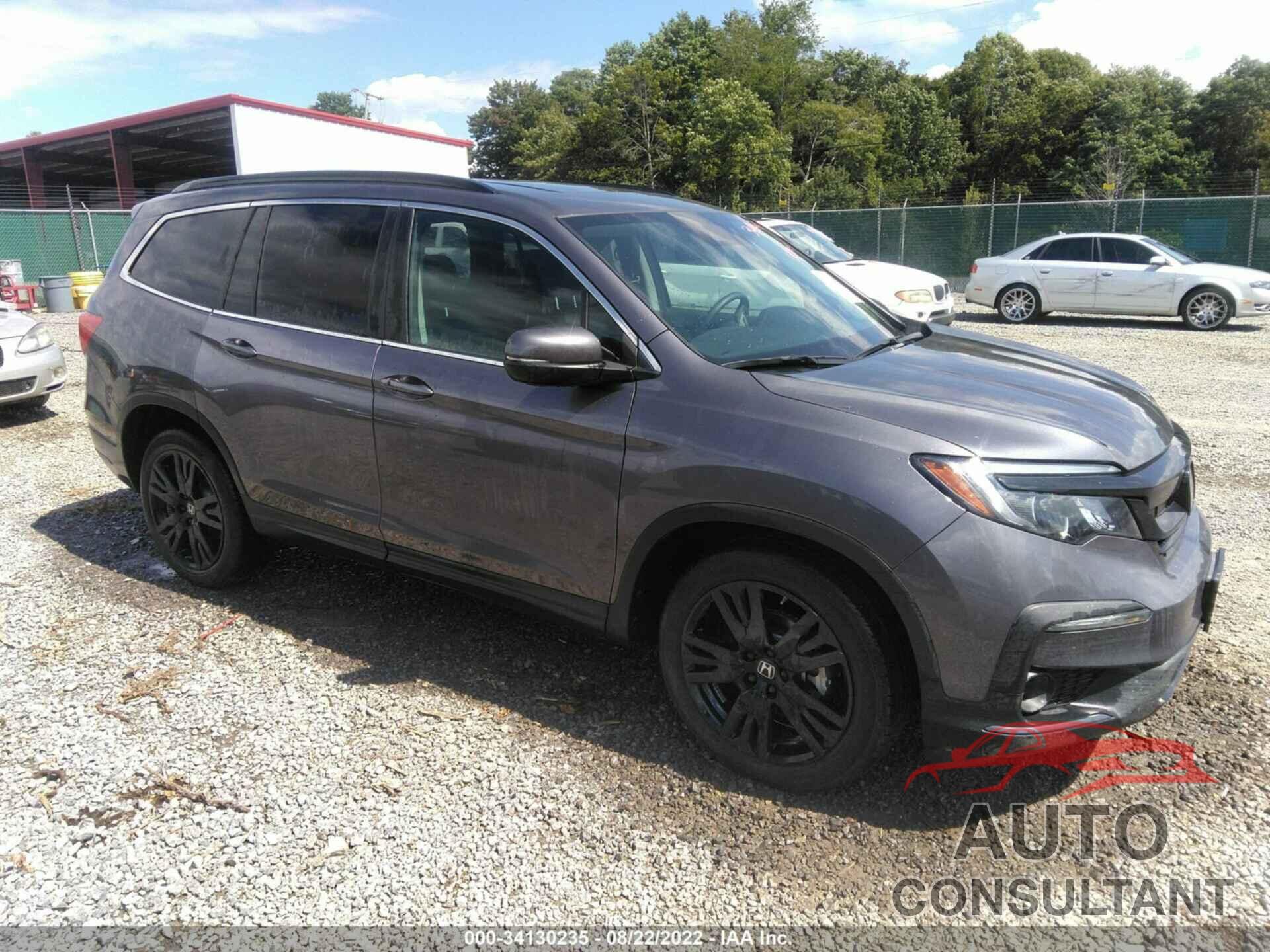 HONDA PILOT 2022 - 5FNYF6H23NB034601