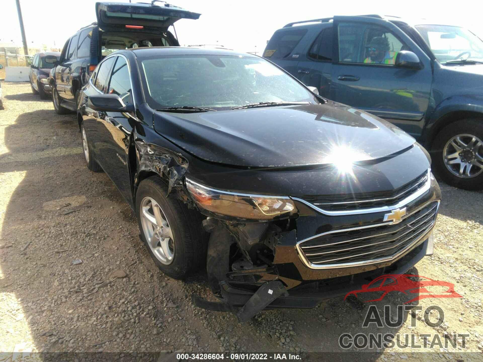 CHEVROLET MALIBU 2016 - 1G1ZB5ST9GF200235