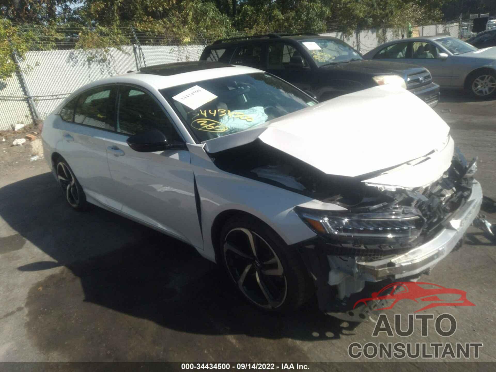 HONDA ACCORD SEDAN 2021 - 1HGCV2F3XMA024772