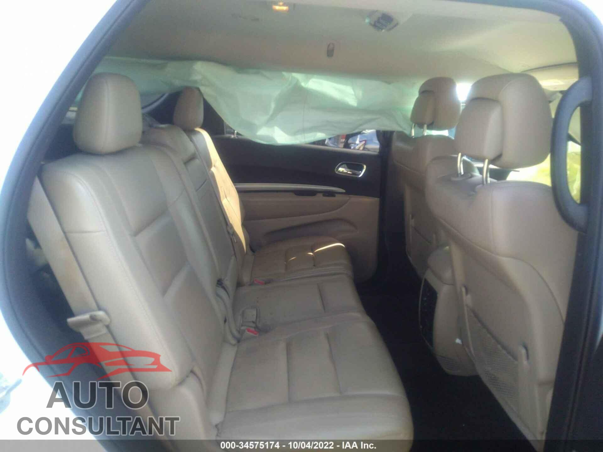 DODGE DURANGO 2017 - 1C4RDHDG3HC823646