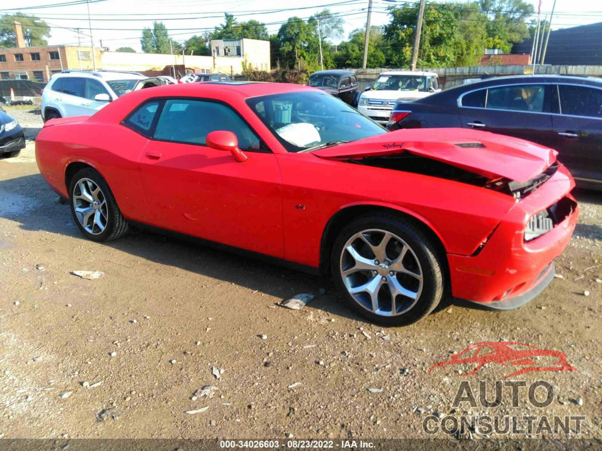 DODGE CHALLENGER 2016 - 2C3CDZAG5GH290330