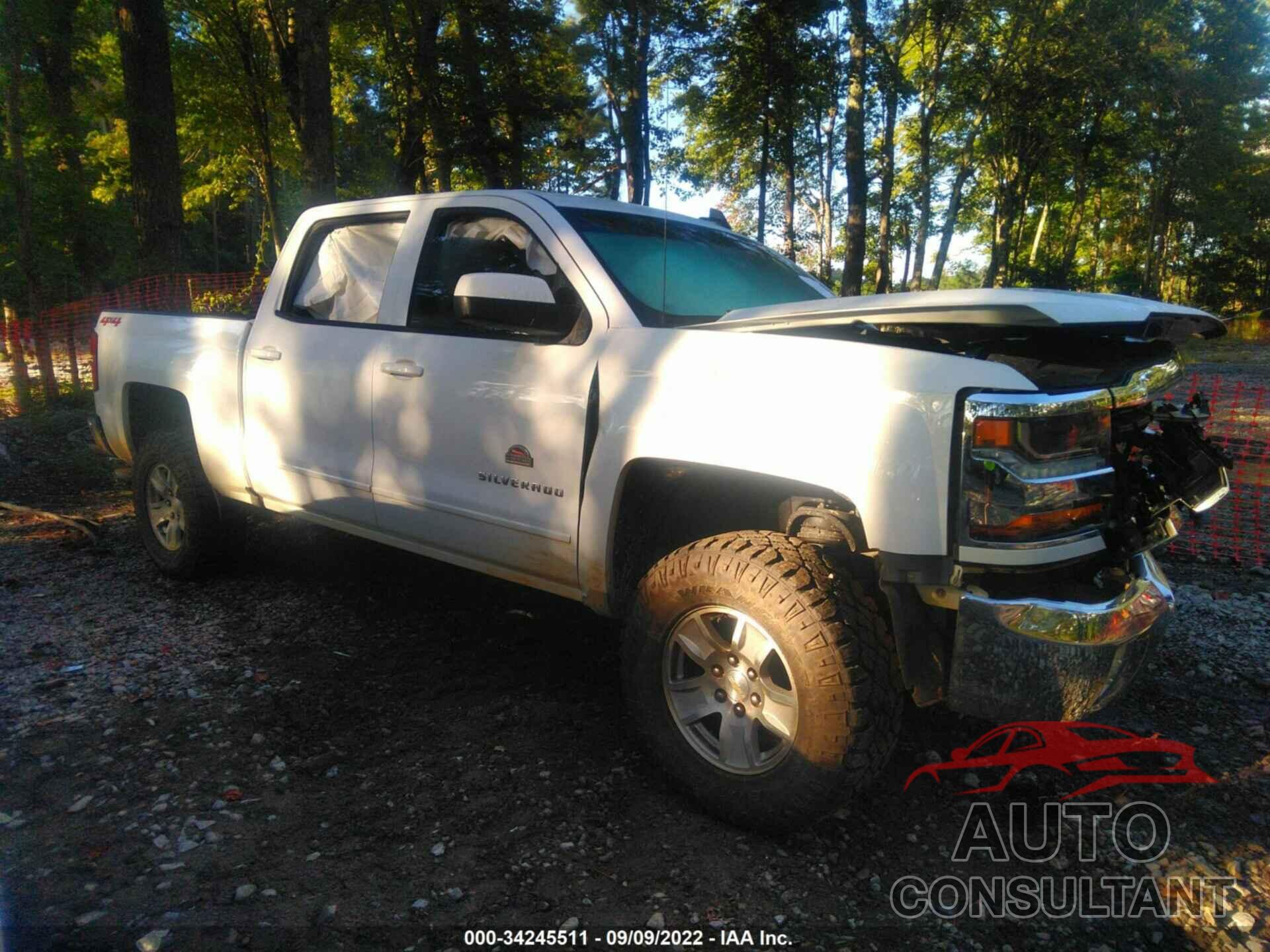 CHEVROLET SILVERADO 1500 2018 - 3GCUKREC4JG155442