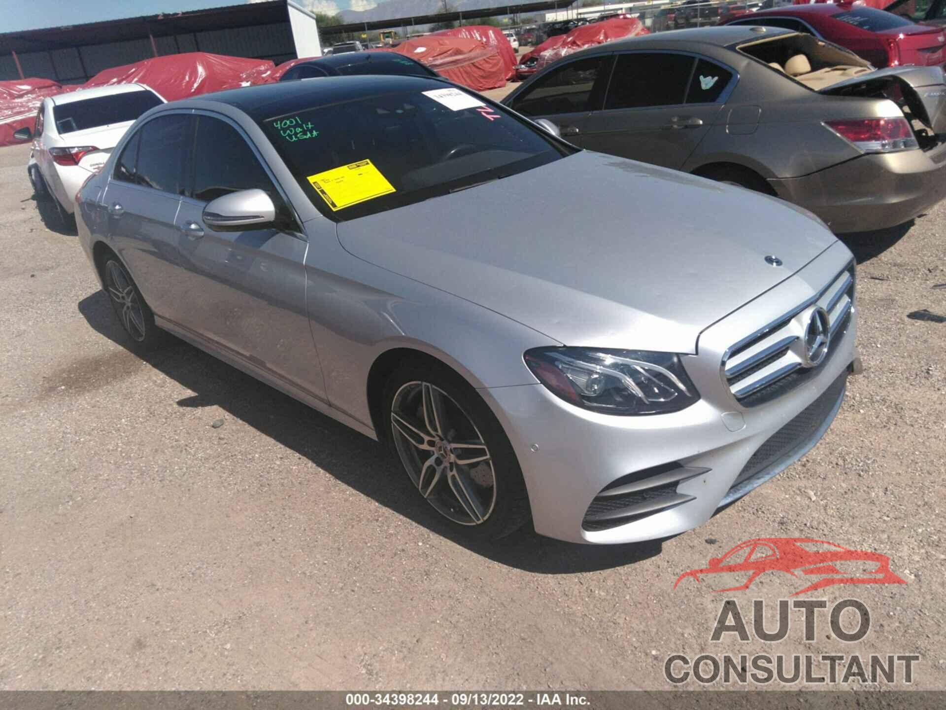 MERCEDES-BENZ E-CLASS 2018 - WDDZF6GB4JA437727