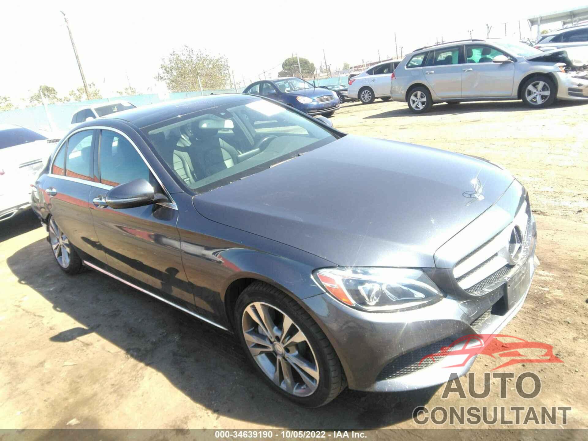 MERCEDES-BENZ C-CLASS 2016 - 55SWF4HB3GU166061