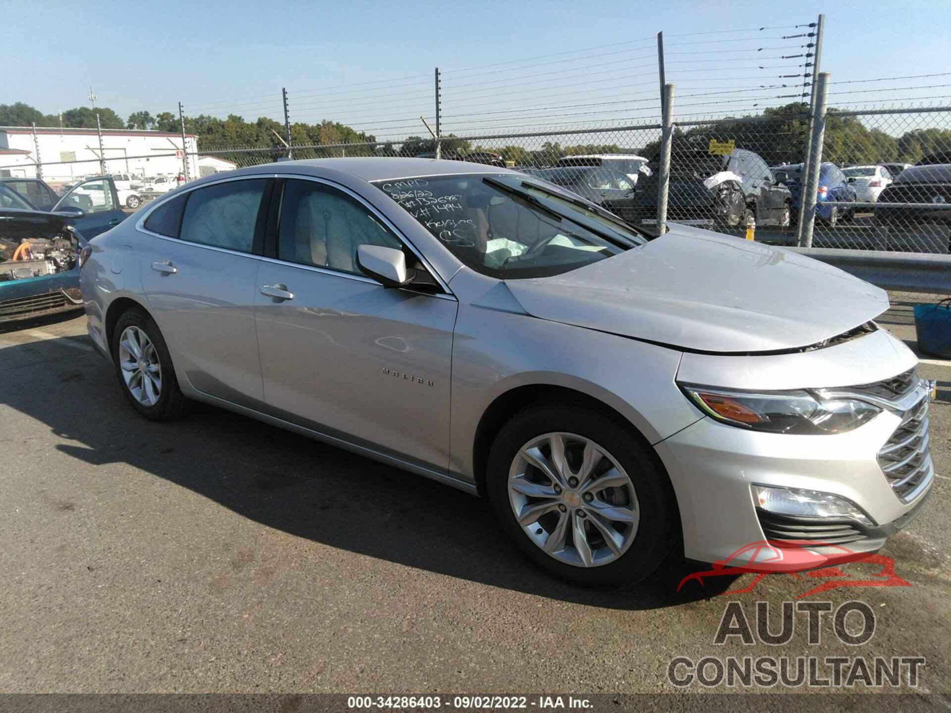 CHEVROLET MALIBU 2021 - 1G1ZD5ST3MF071494