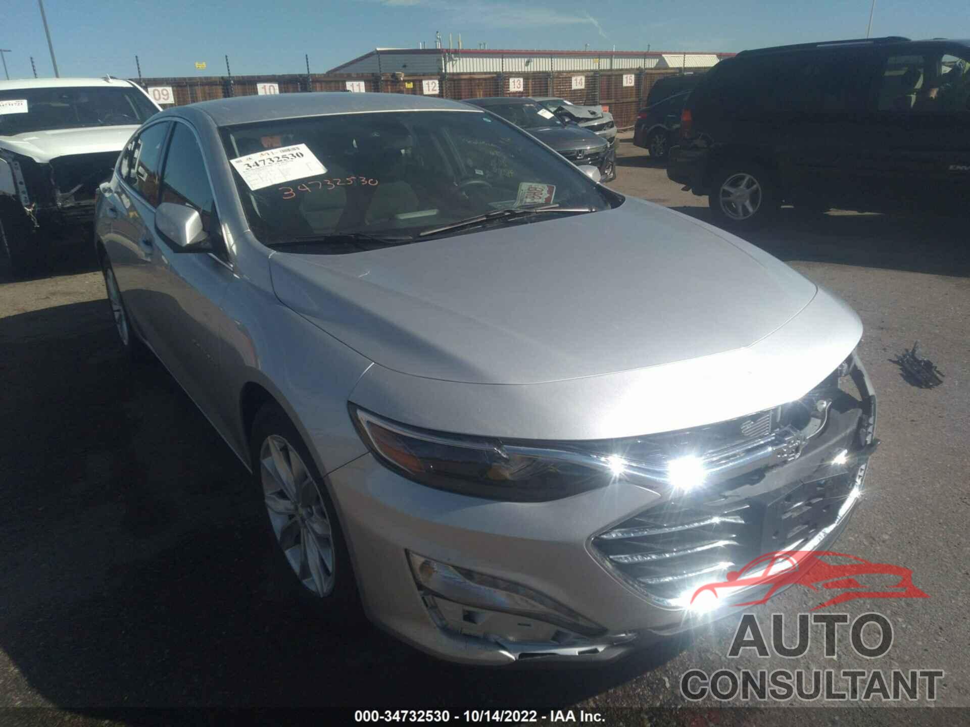CHEVROLET MALIBU 2022 - 1G1ZD5ST5NF147797