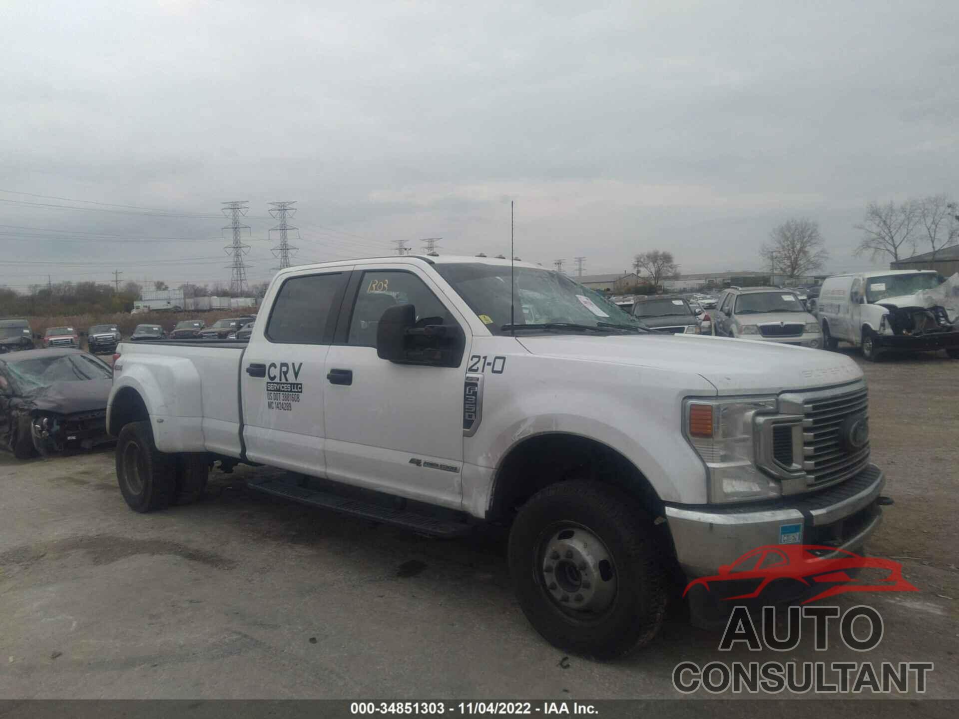 FORD SUPER DUTY F-350 DRW 2021 - 1FT8W3DT8MED68163