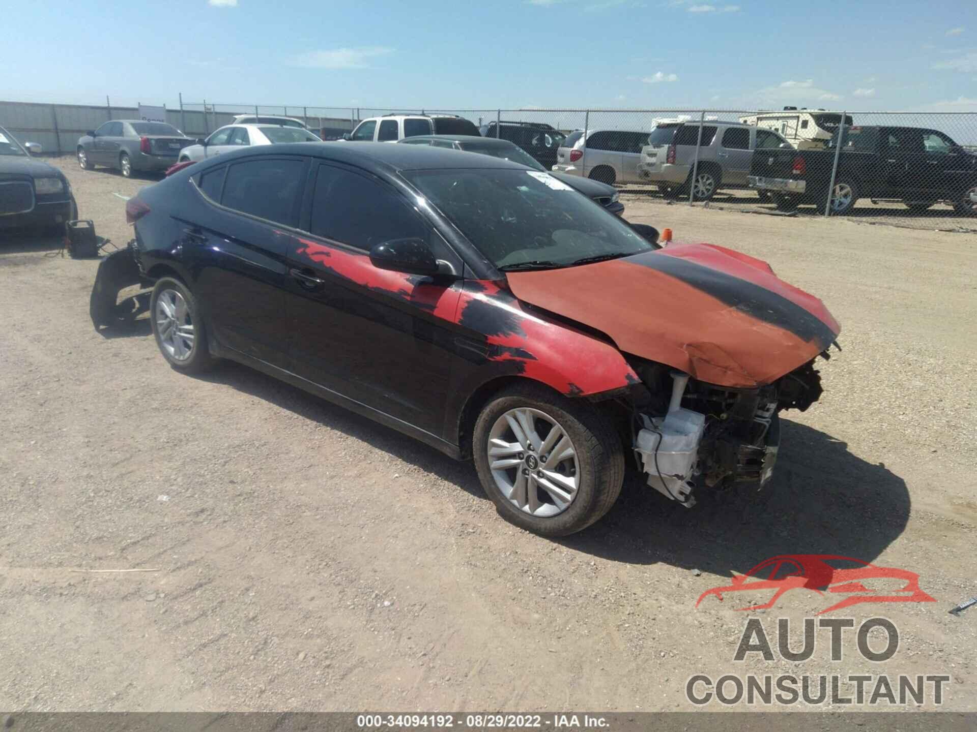 HYUNDAI ELANTRA 2020 - 5NPD84LF1LH546833