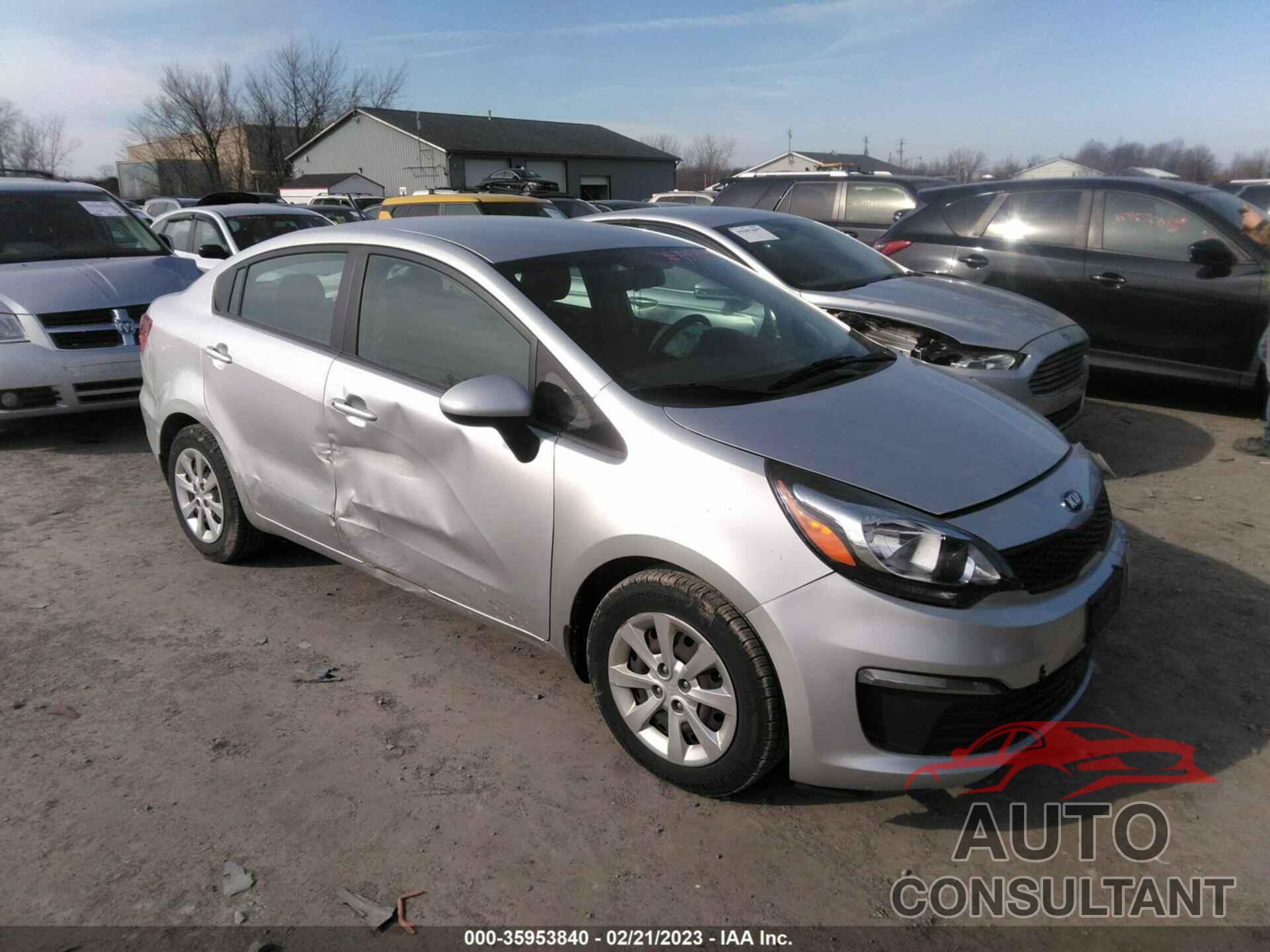 KIA RIO 2016 - KNADM4A37G6599845