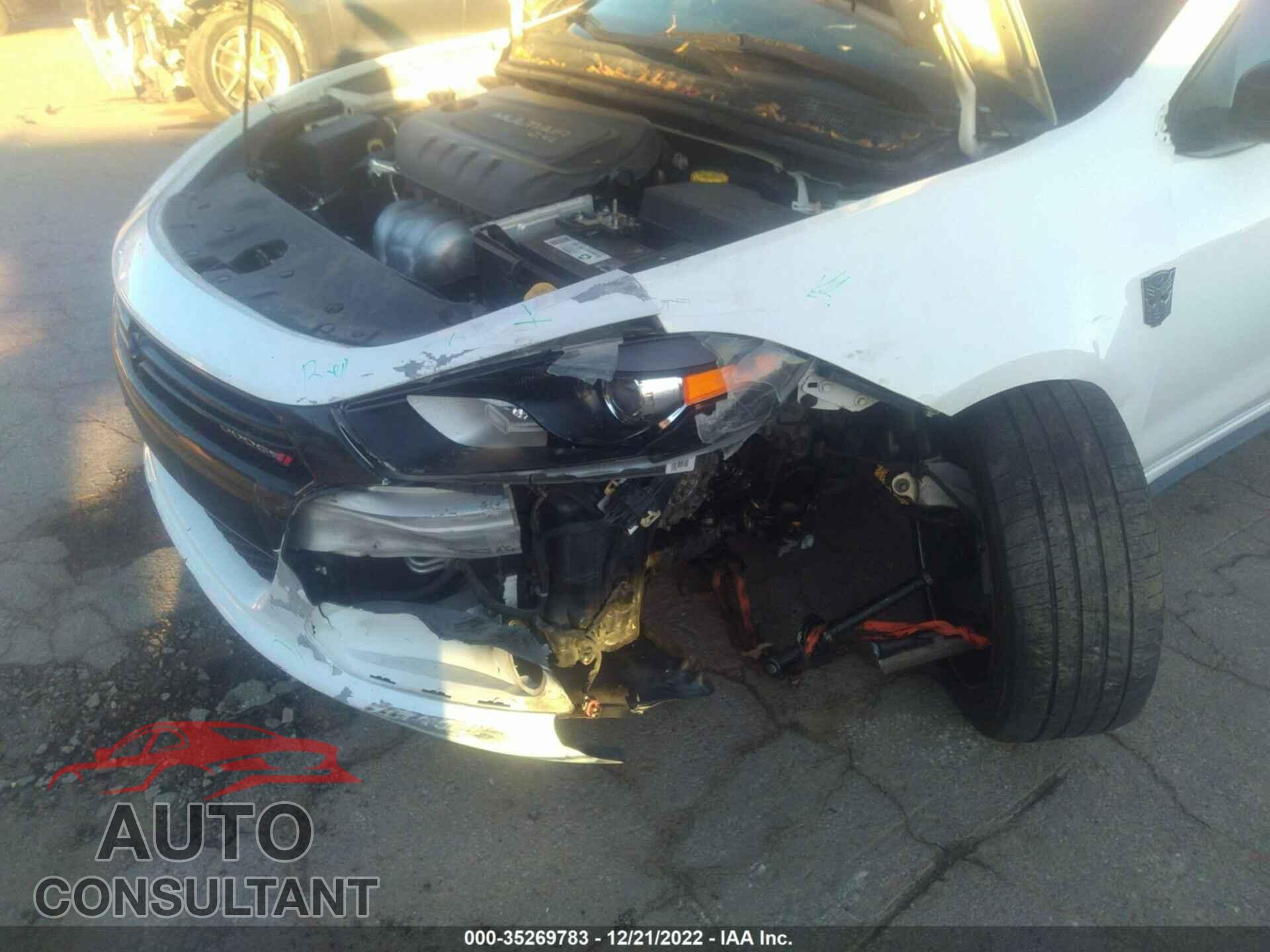 DODGE DART 2015 - 1C3CDFBB7FD391379