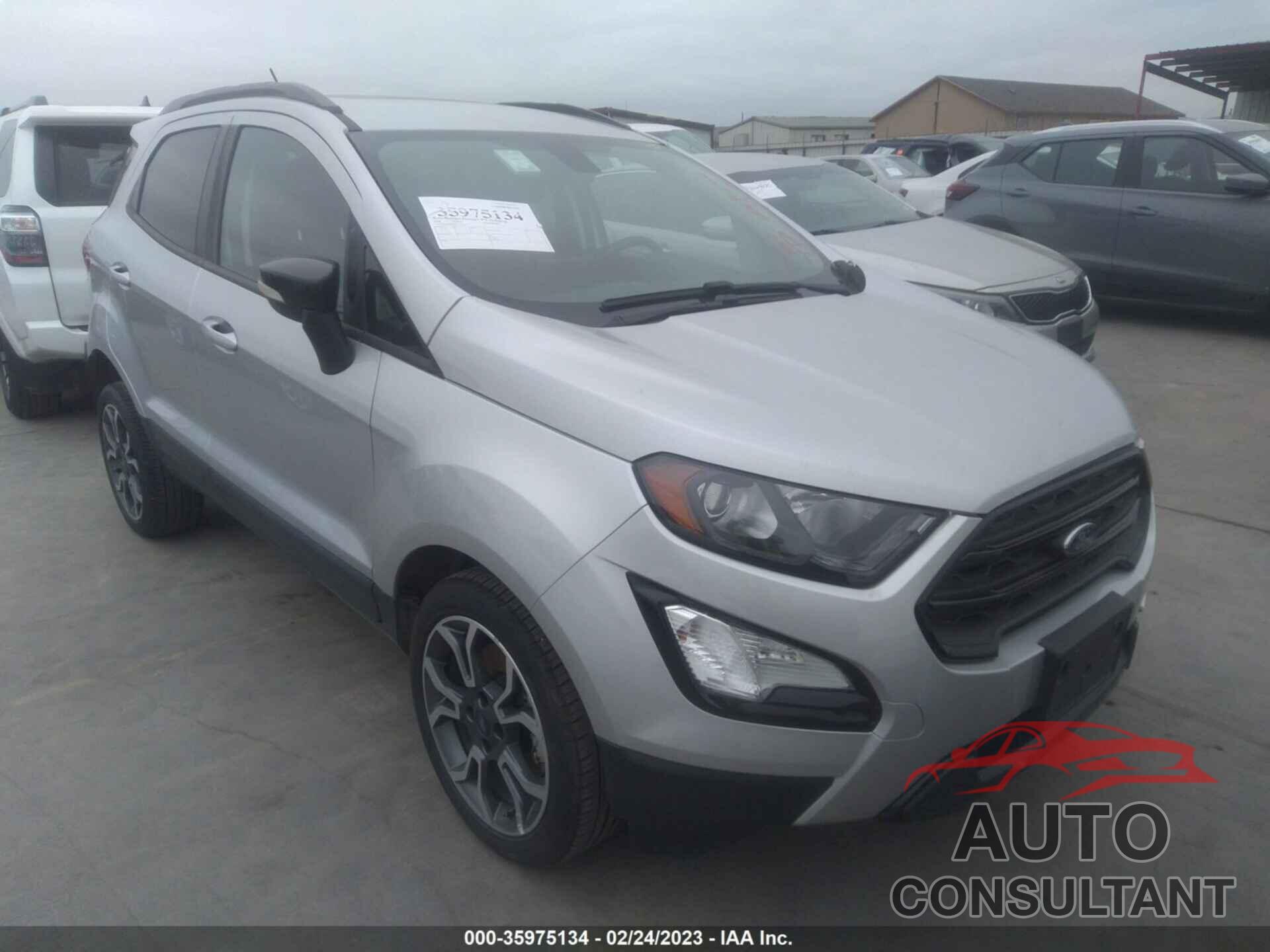 FORD ECOSPORT 2020 - MAJ6S3JL3LC351329