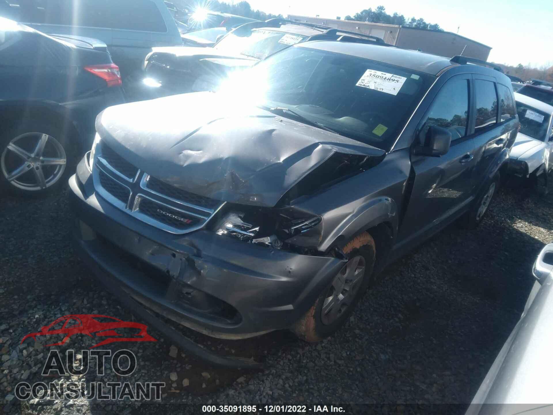 DODGE JOURNEY 2012 - 3C4PDCAB0CT276335
