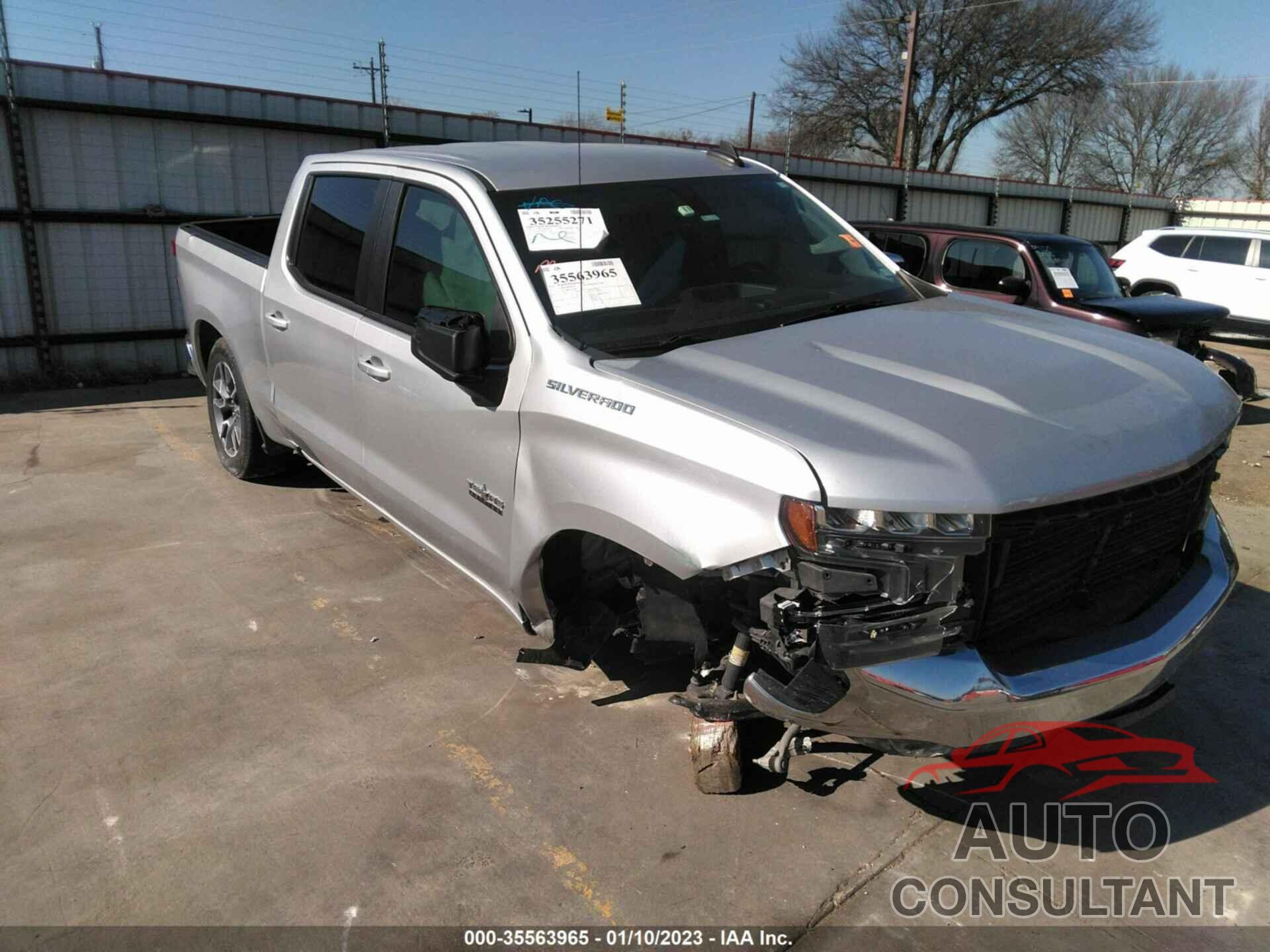 CHEVROLET SILVERADO 1500 2021 - 3GCPWCED0MG110168