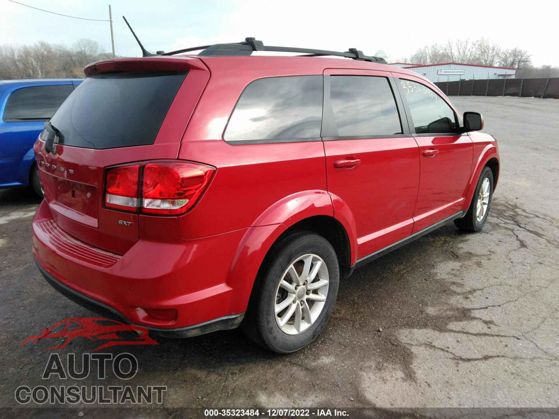 DODGE JOURNEY 2016 - 3C4PDCCG7GT237921