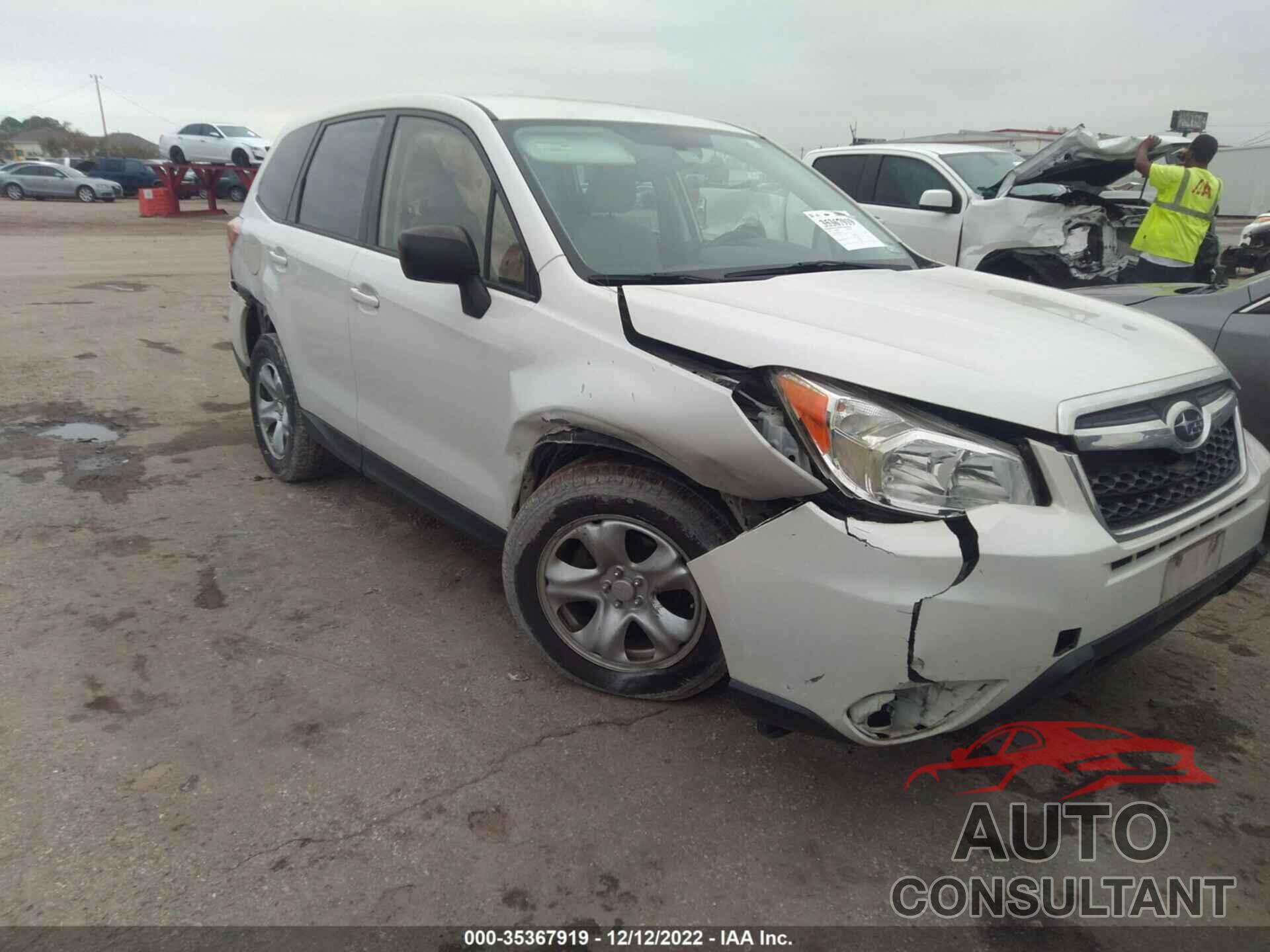 SUBARU FORESTER 2016 - JF2SJAAC0GH545715