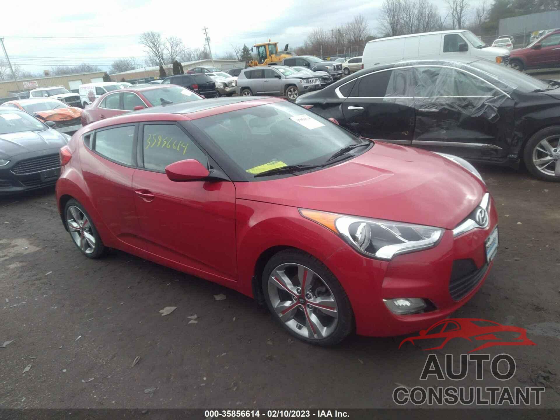 HYUNDAI VELOSTER 2017 - KMHTC6AD6HU319914