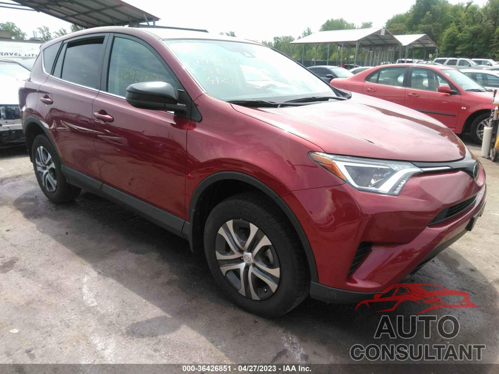 TOYOTA RAV4 2018 - 2T3BFREV4JW833233