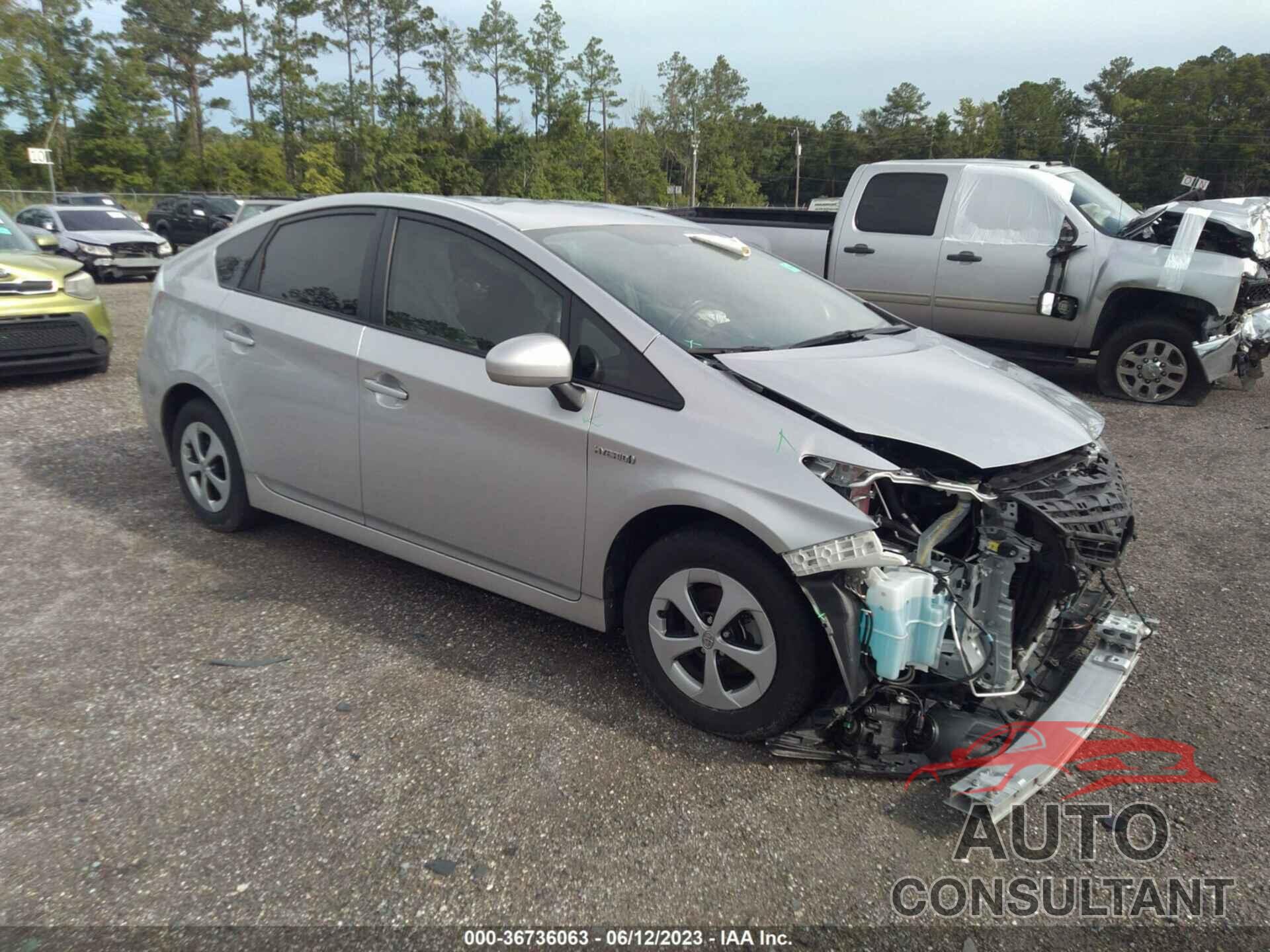 TOYOTA PRIUS 2015 - JTDKN3DU8F0482461