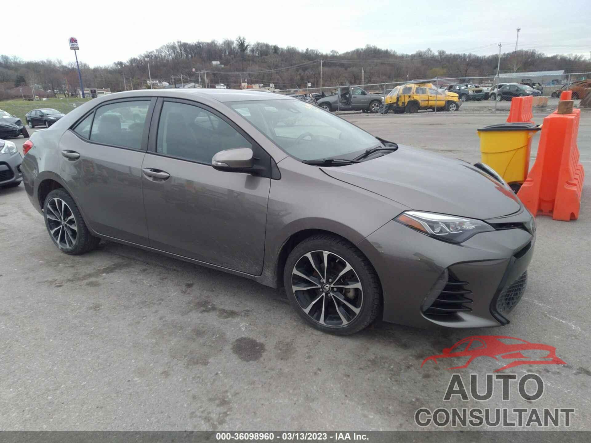 TOYOTA COROLLA 2017 - 2T1BURHE6HC841517