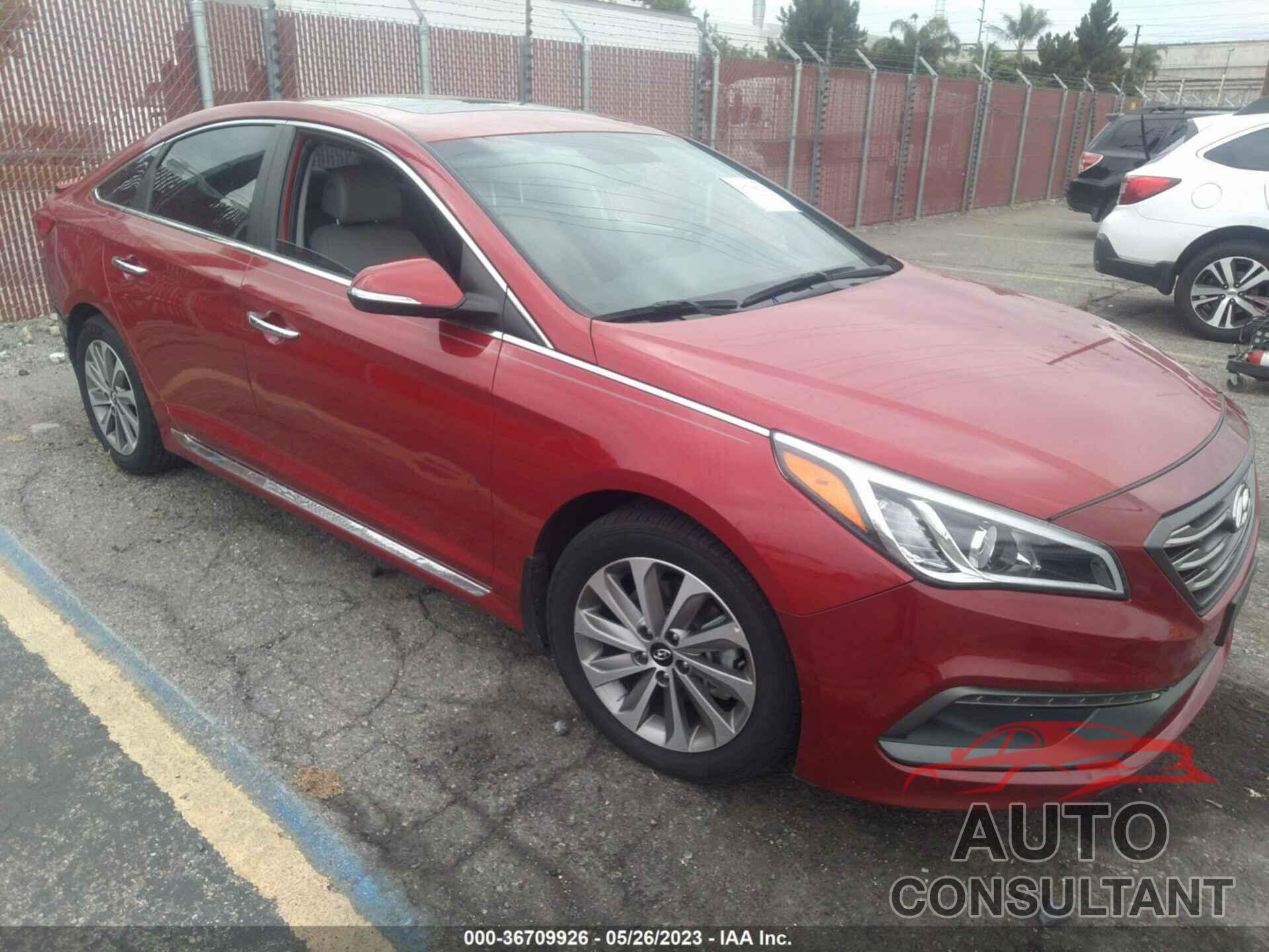 HYUNDAI SONATA 2017 - 5NPE34AF8HH498101